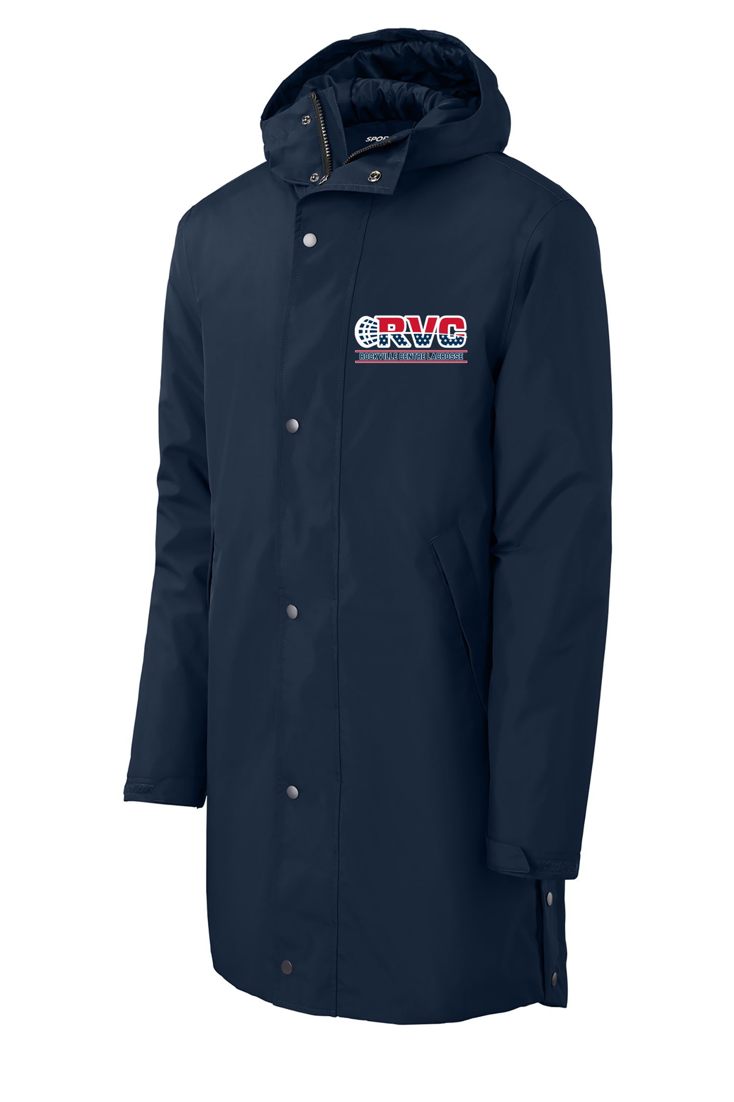 RVC LACROSSSEEmbroidered Waterproof Insulated Sideline Parka