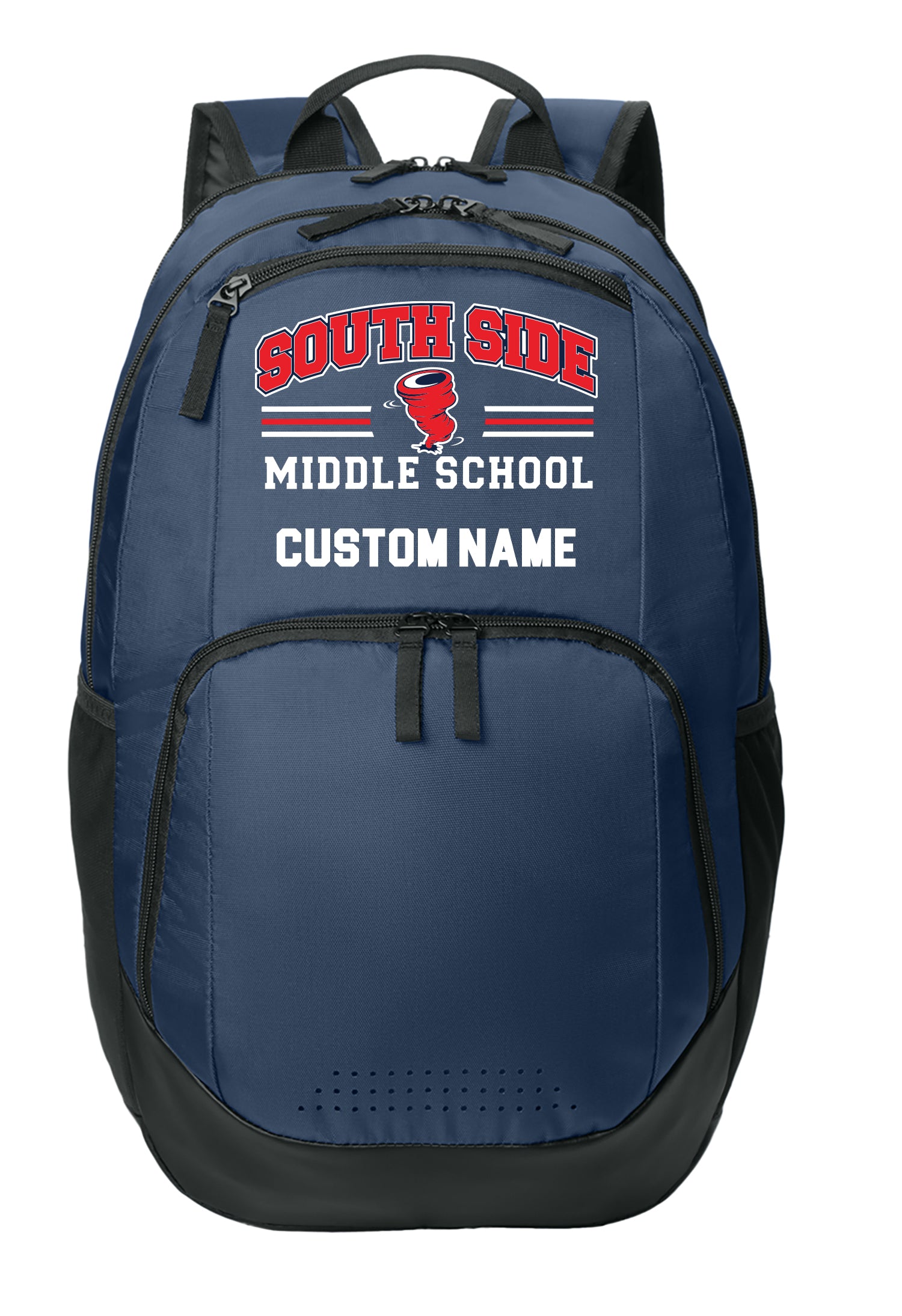 South Side Middle School Embroidered BackPack