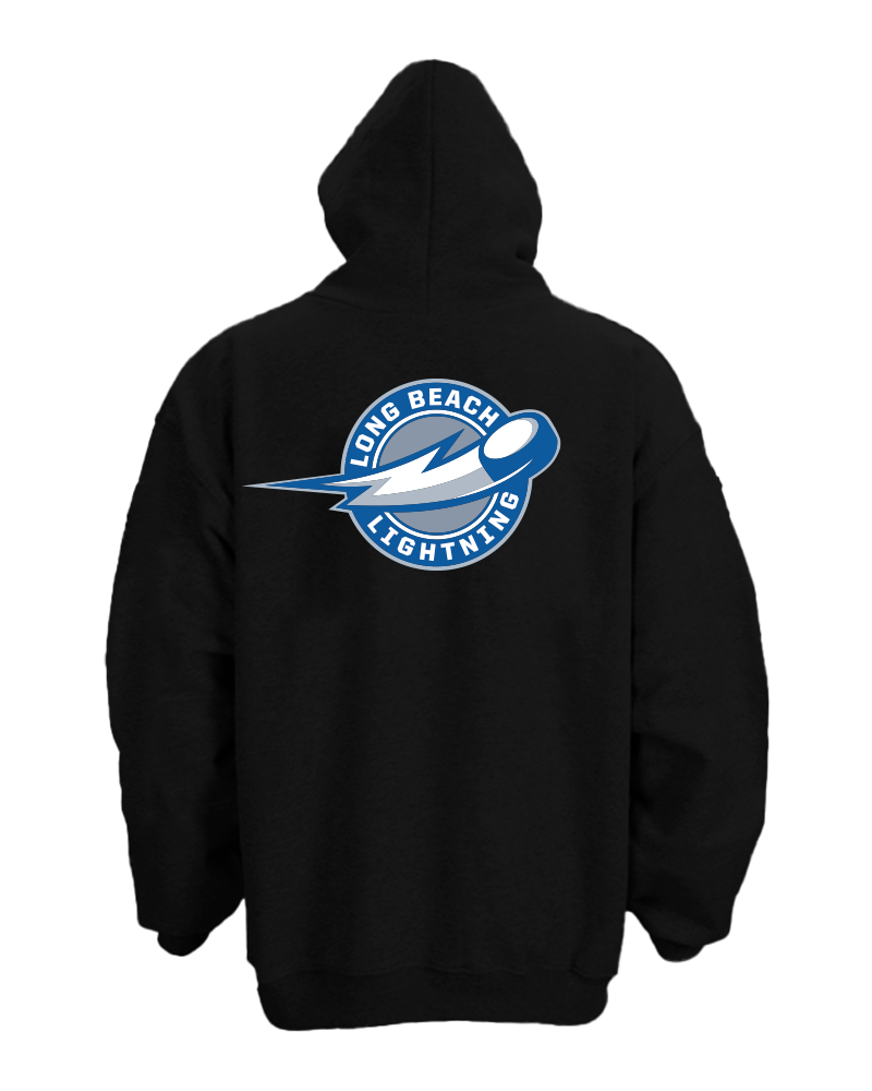 Long Beach Lightning Slap Shot Hoodie