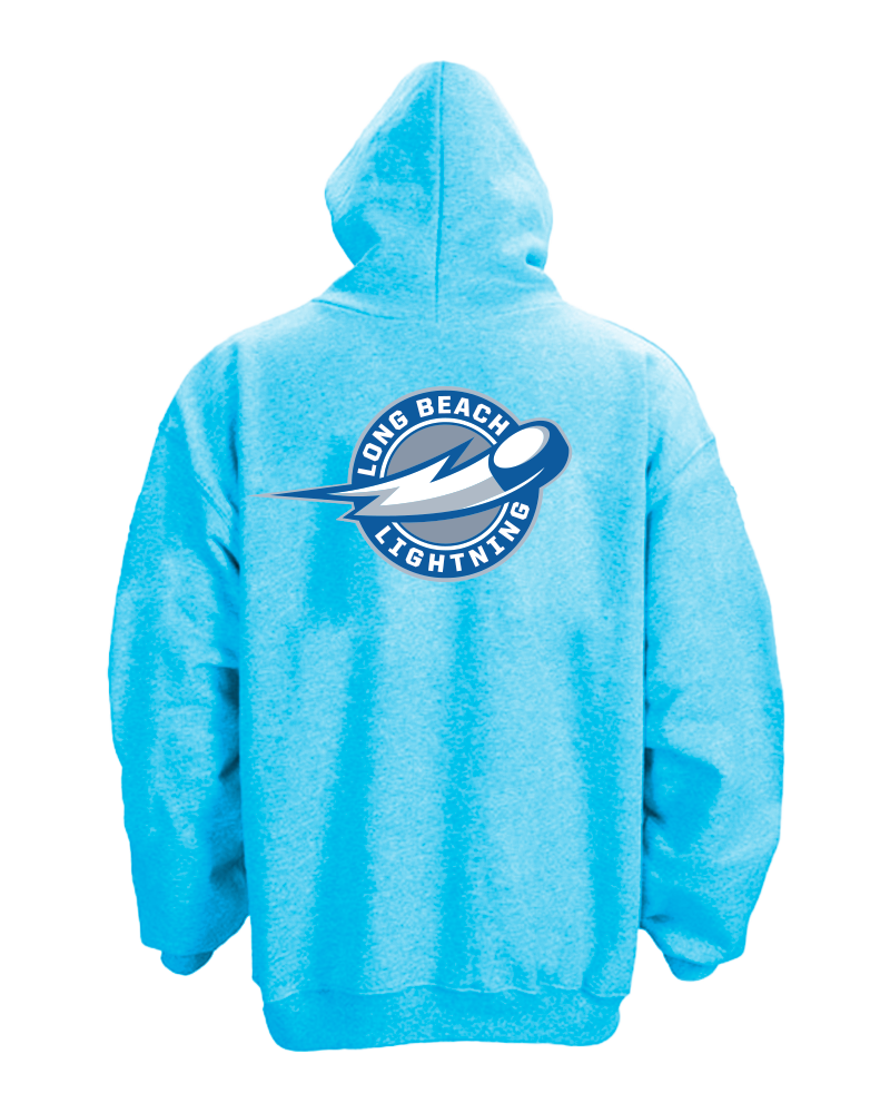Long Beach Lightning Slap Shot Hoodie