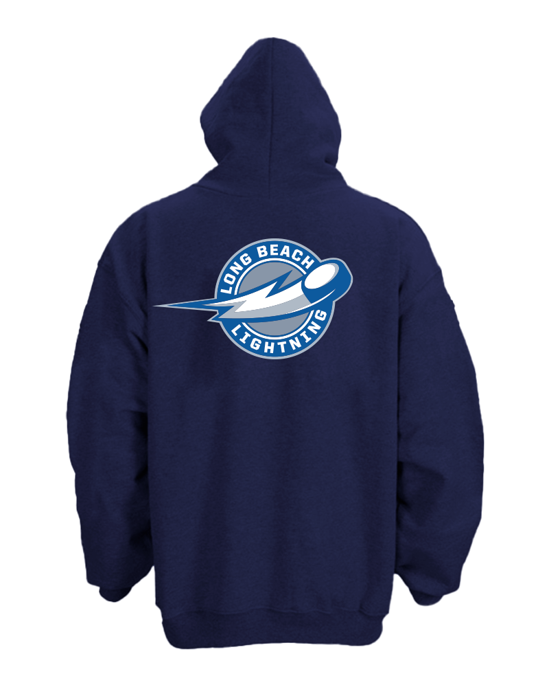 Long Beach Lightning Slap Shot Hoodie