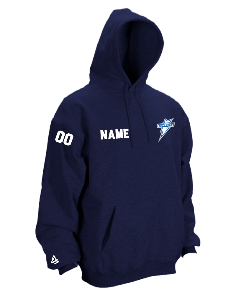 Long Beach Lightning Slap Shot Hoodie