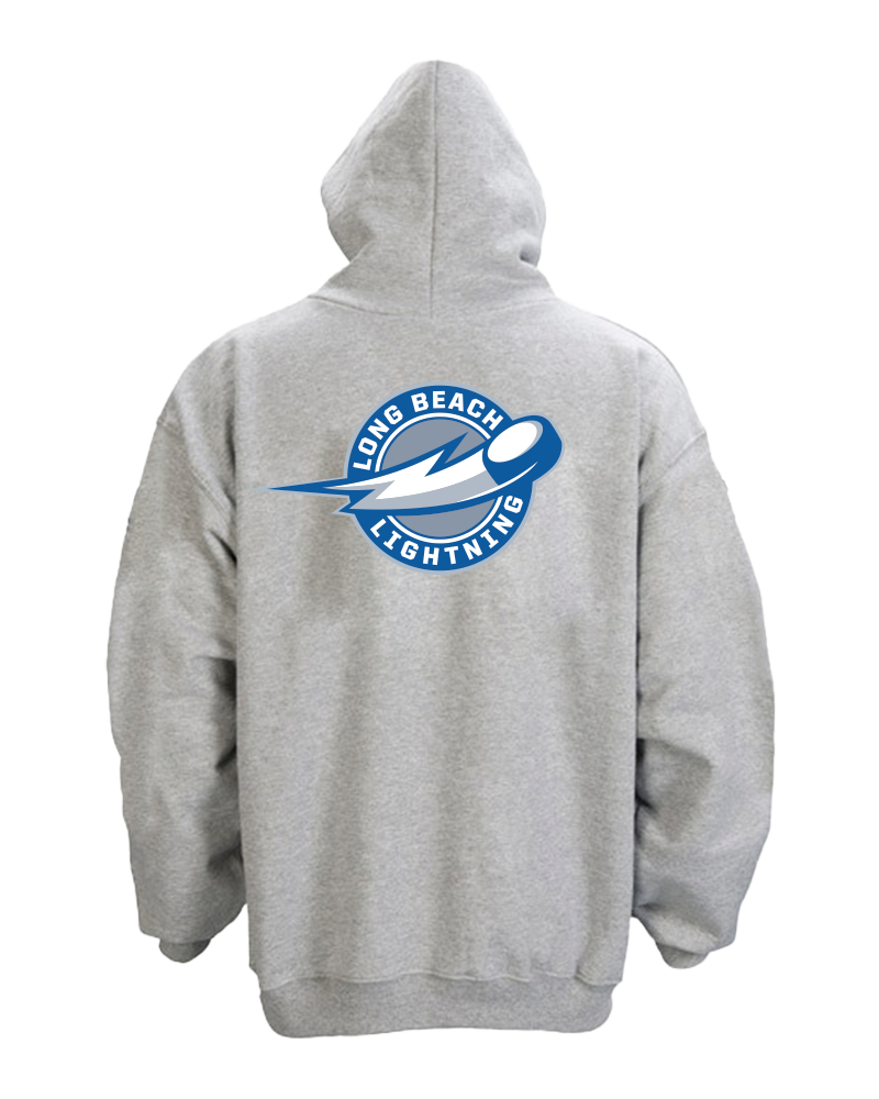 Long Beach Lightning Slap Shot Hoodie