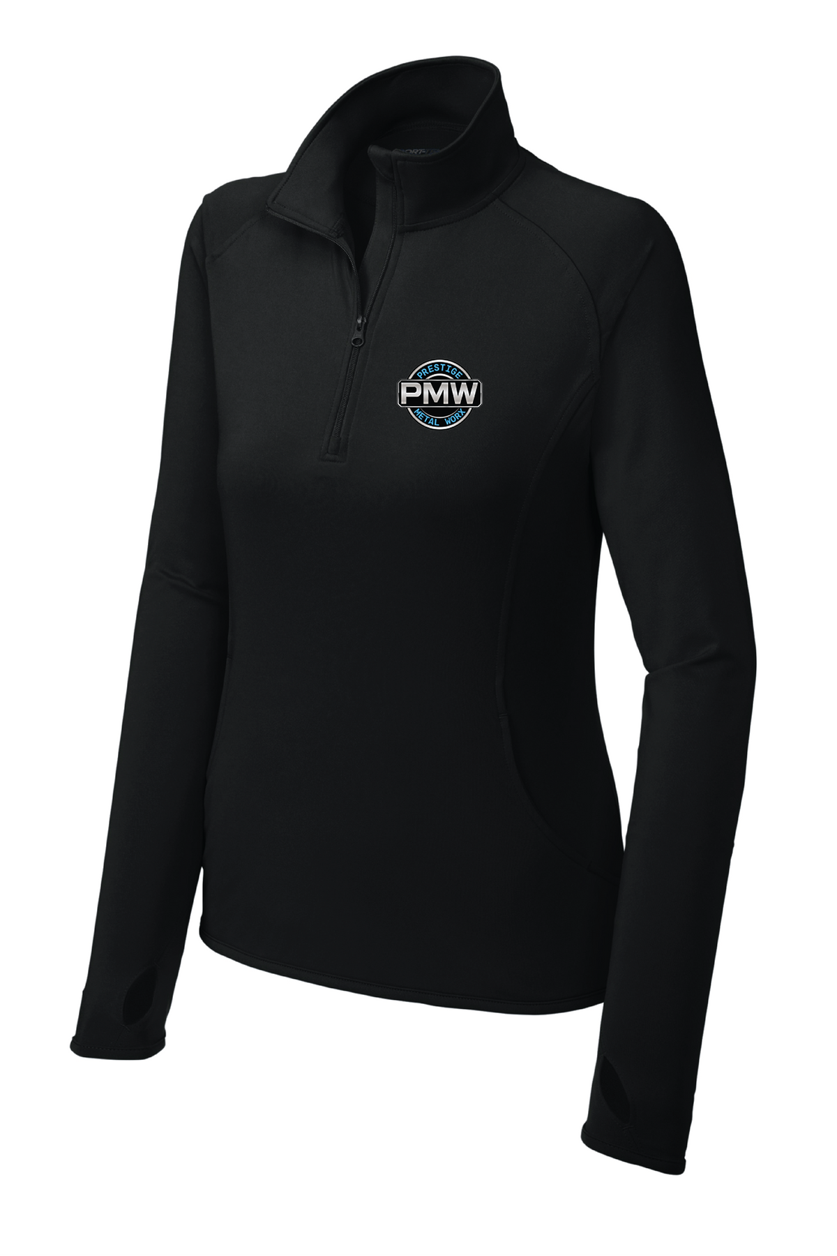 PMW Embroidered Women's 1/4 zip