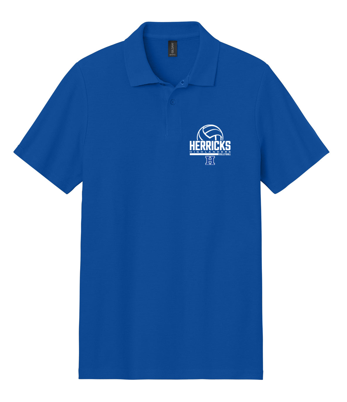 HERRICKS VOLLEYBALL PRINTED PERFORMANCE MEN'S POLO 64800