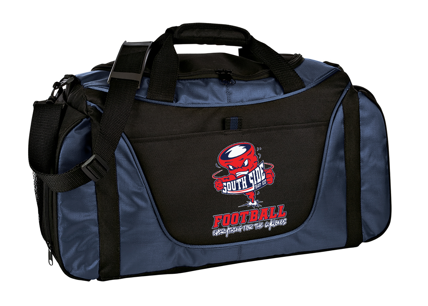 South Side High School Football Team 100 Printed Duffle bag