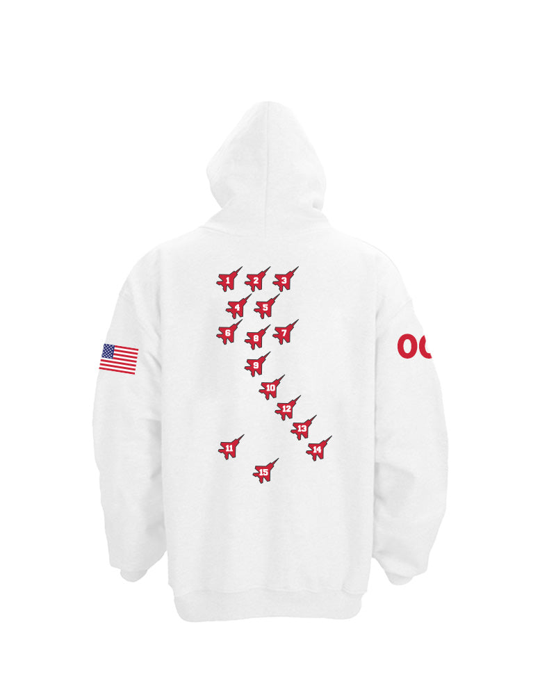 1 Flyers Rugby Battalion Crest Hoodies