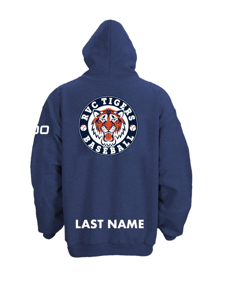 RVC Tigers Baseball Hoodie (Front & Back)