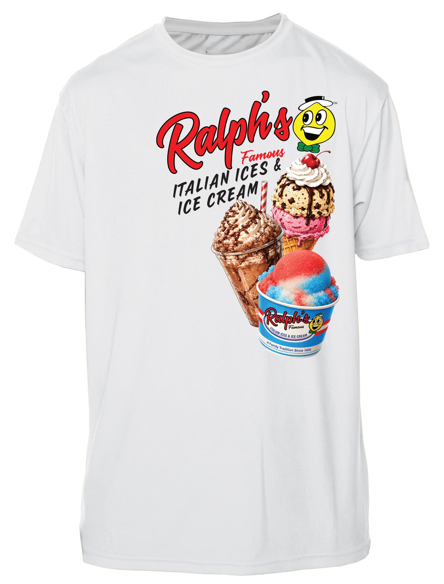 Ralphs Famous Italian Ices & Ice Cream UPF 50+ UV solar protection Short Sleeve Shirt