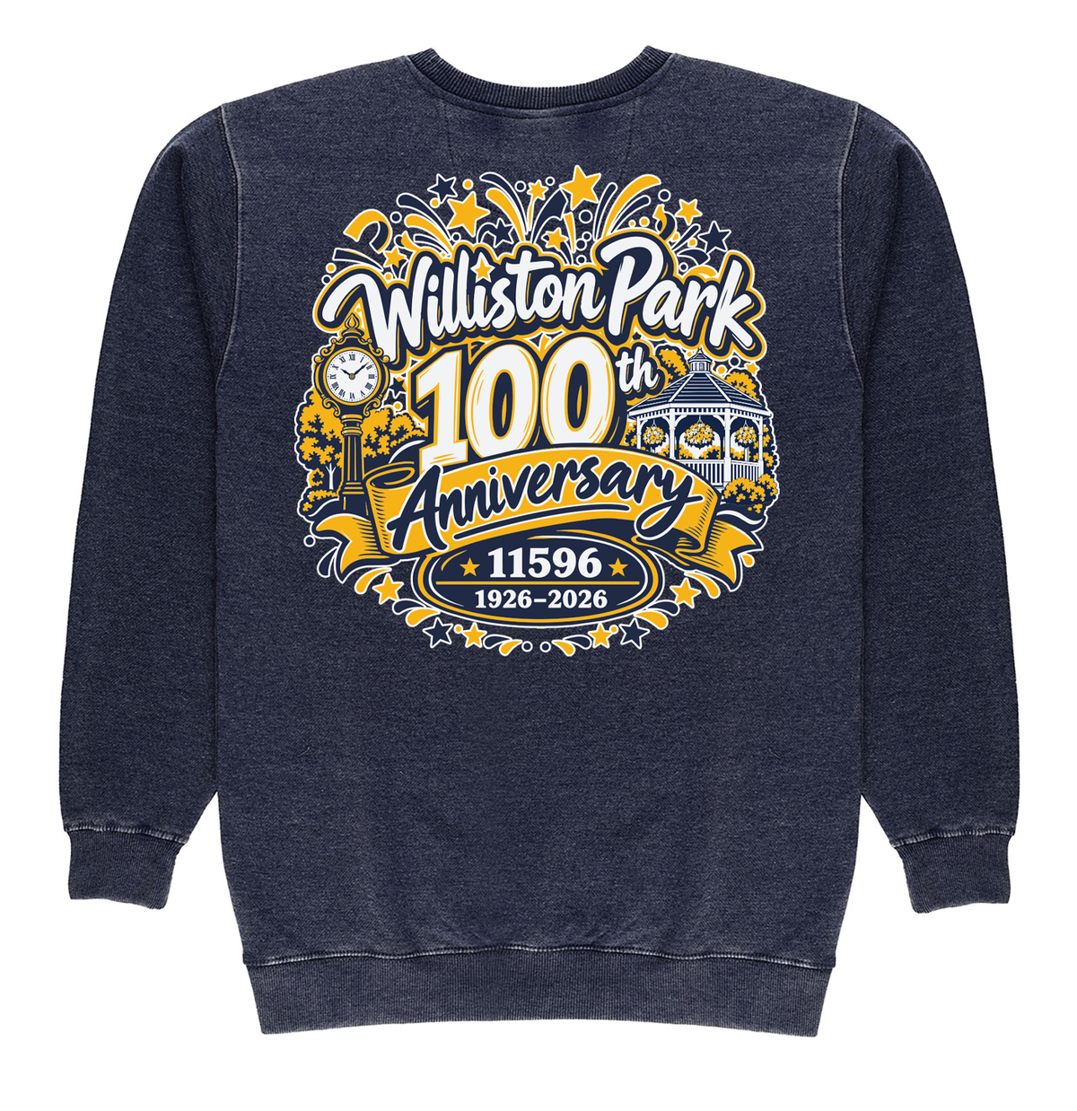 WILLISTON PARK 100TH ANNIVERSARY VINTAGE CREWNECK