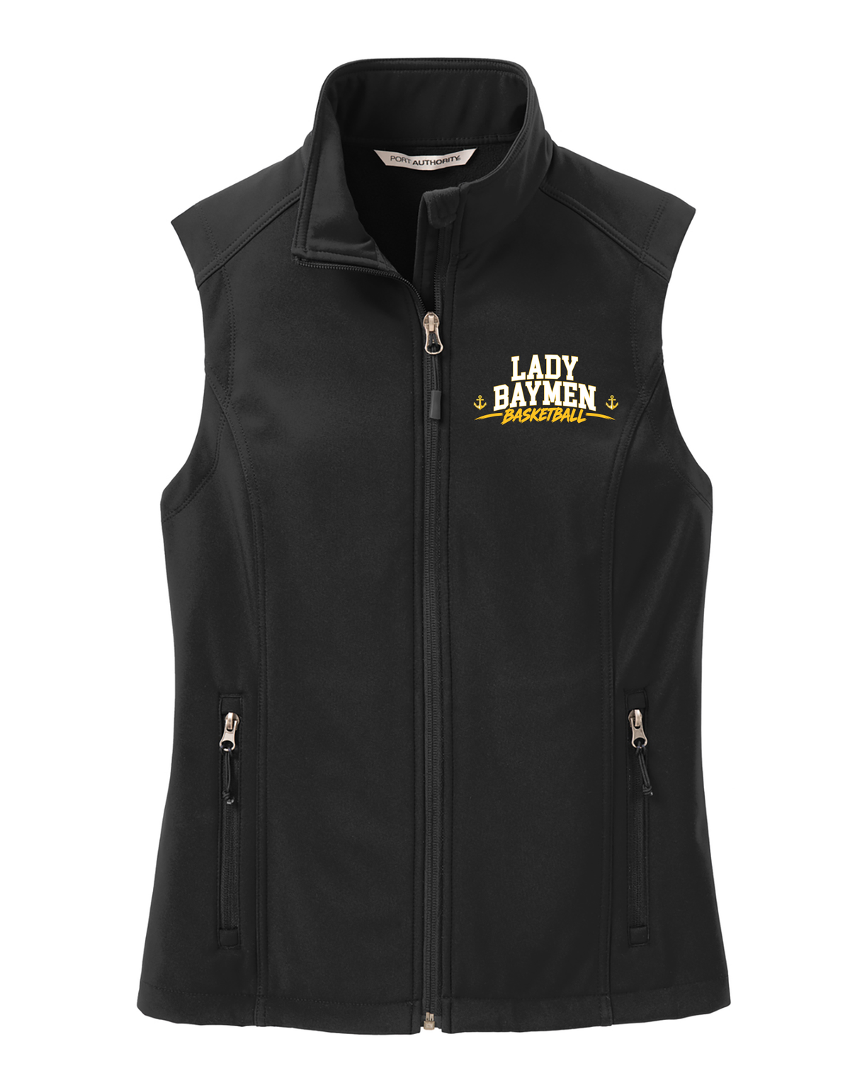 Oyster Bay Ladies Basketball Embroidered Shell Vest