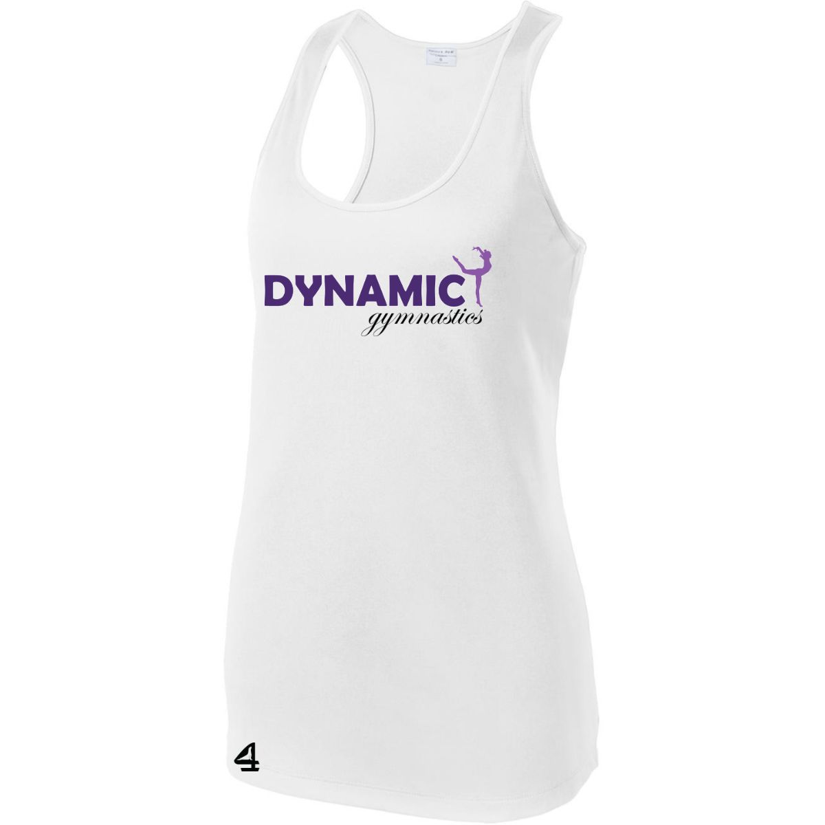 Dynamic Gymnastics Adult Racerback Tank