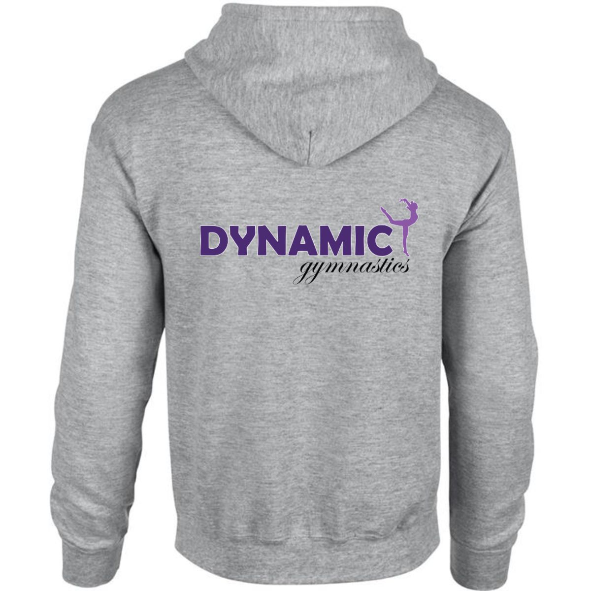 Dynamic Gymnastics ADULT SIZE Heavy Blend Full-Zip Hood