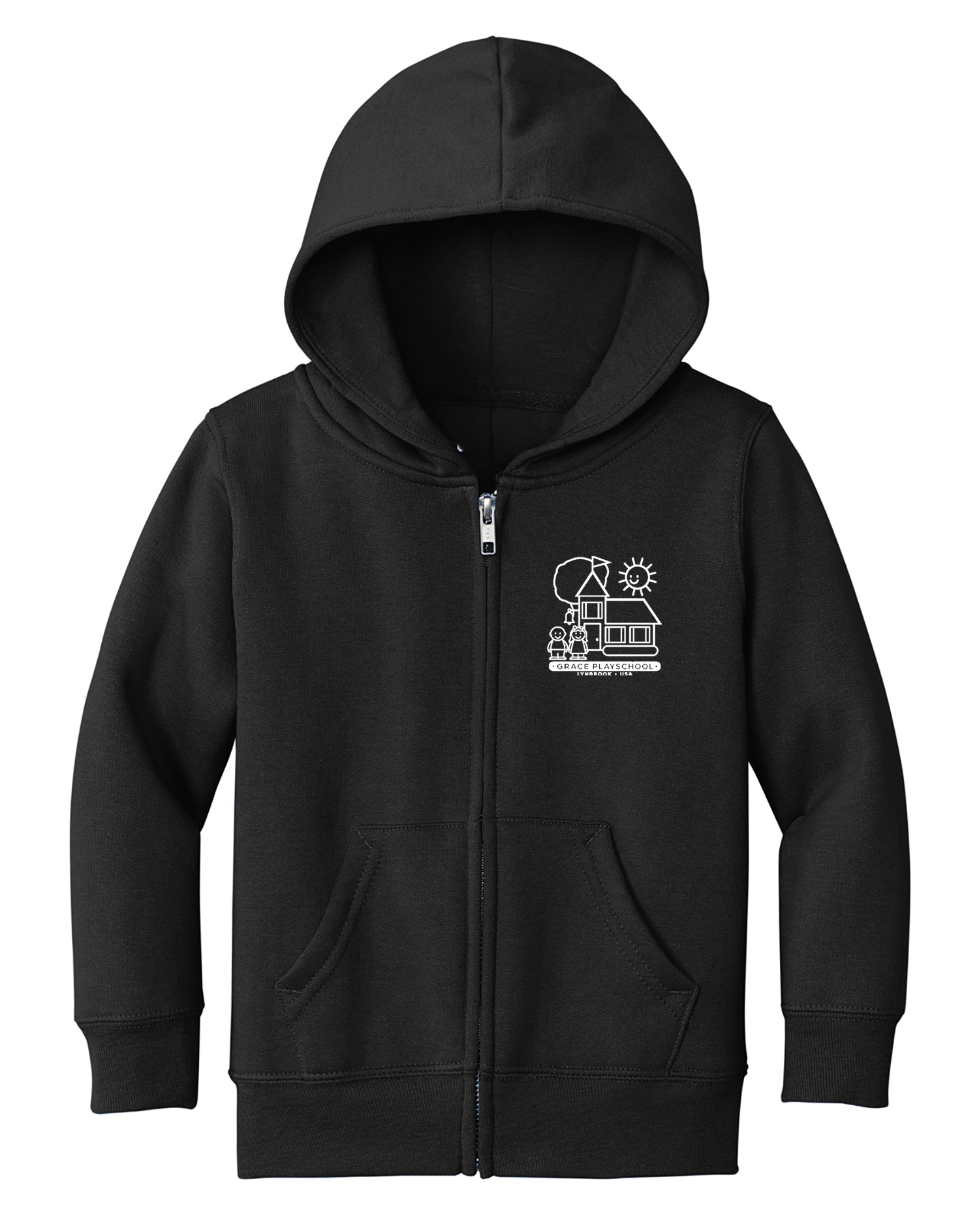 GRACE PLAYSCHOOL TODDLER FULL ZIP HOODIE