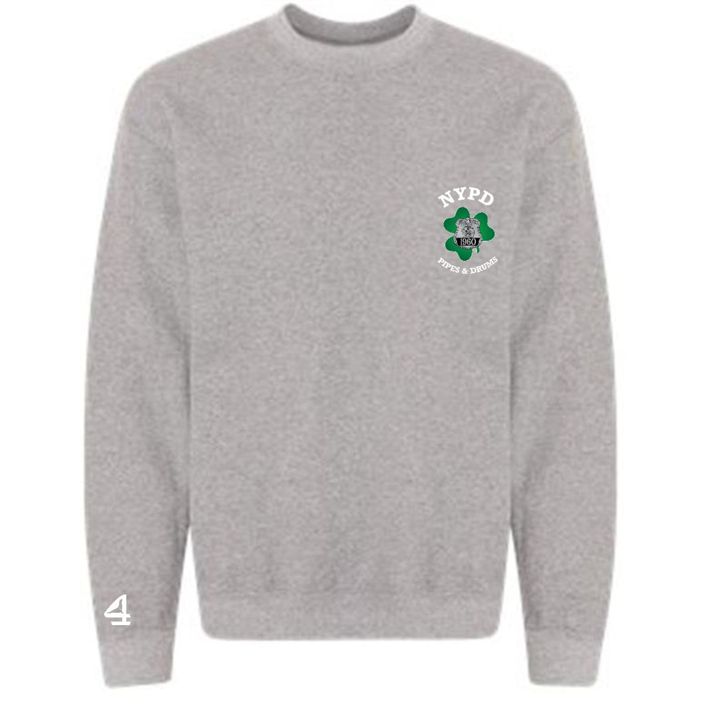 NYPD PIPES AND DRUMS Shield Crewneck