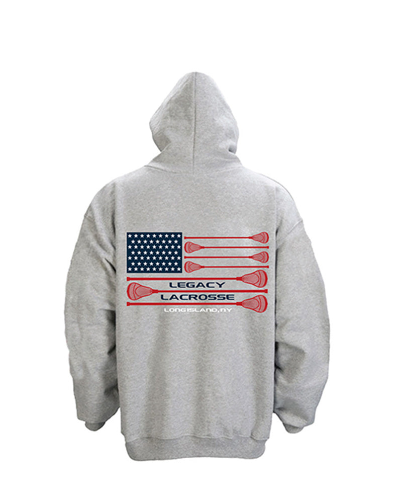 LI Legacy Lax Flag Sweatshirt