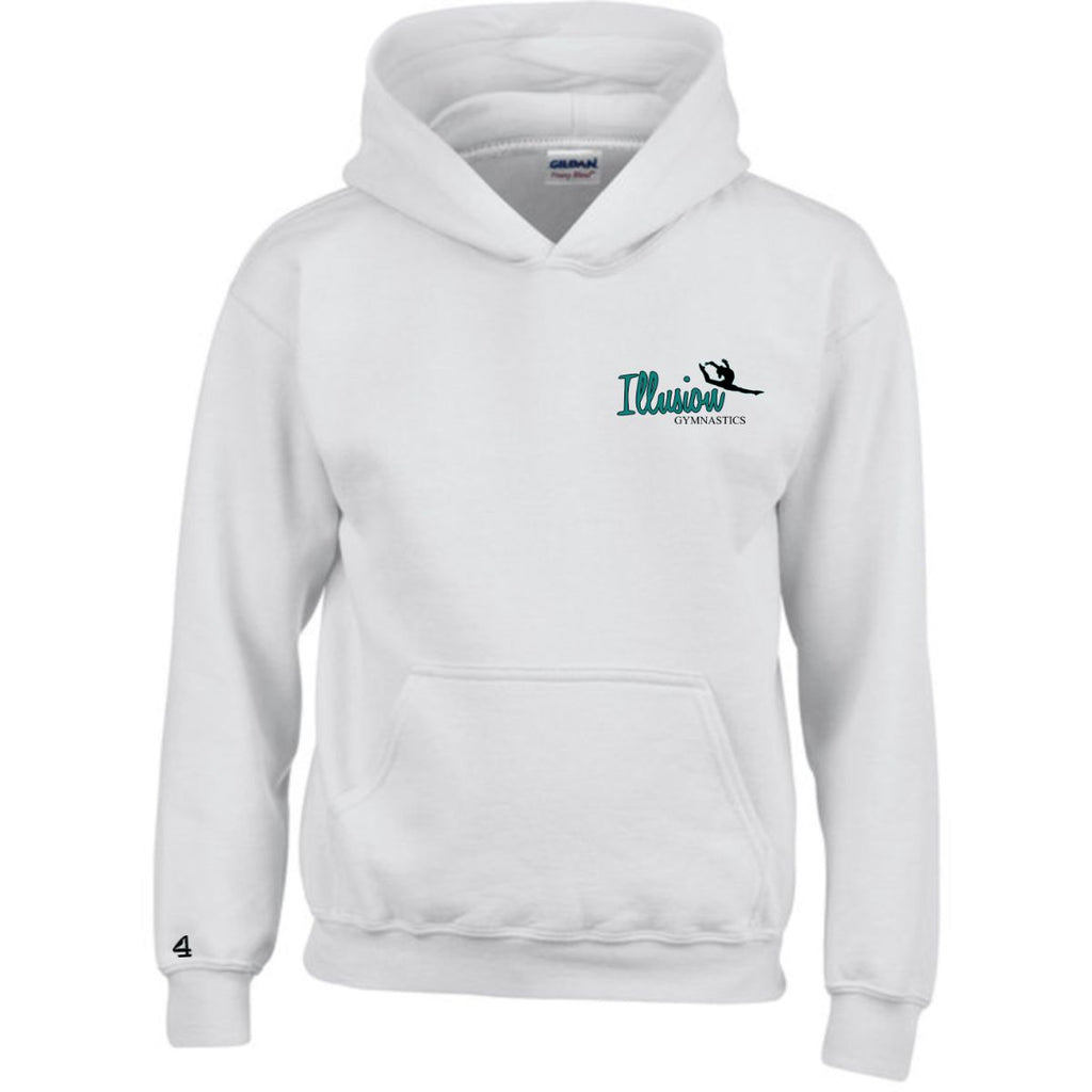 Illusion Gymnastics Youth Hooded Sweatshirt