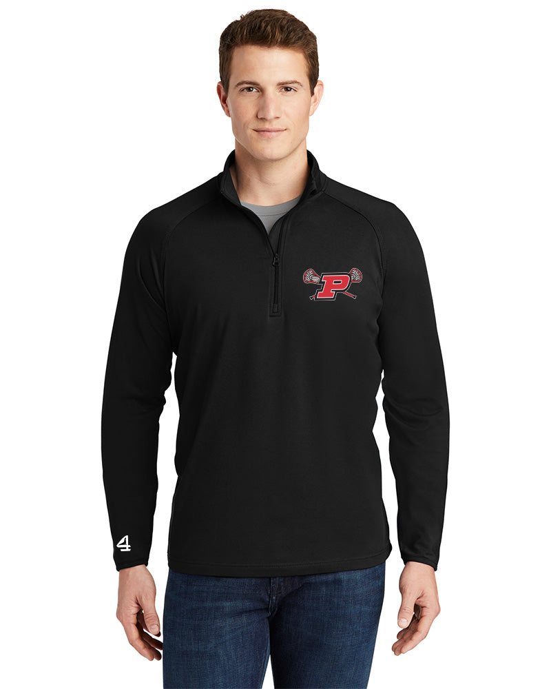 Plainedge Lax Embroidered 1/4 Zip