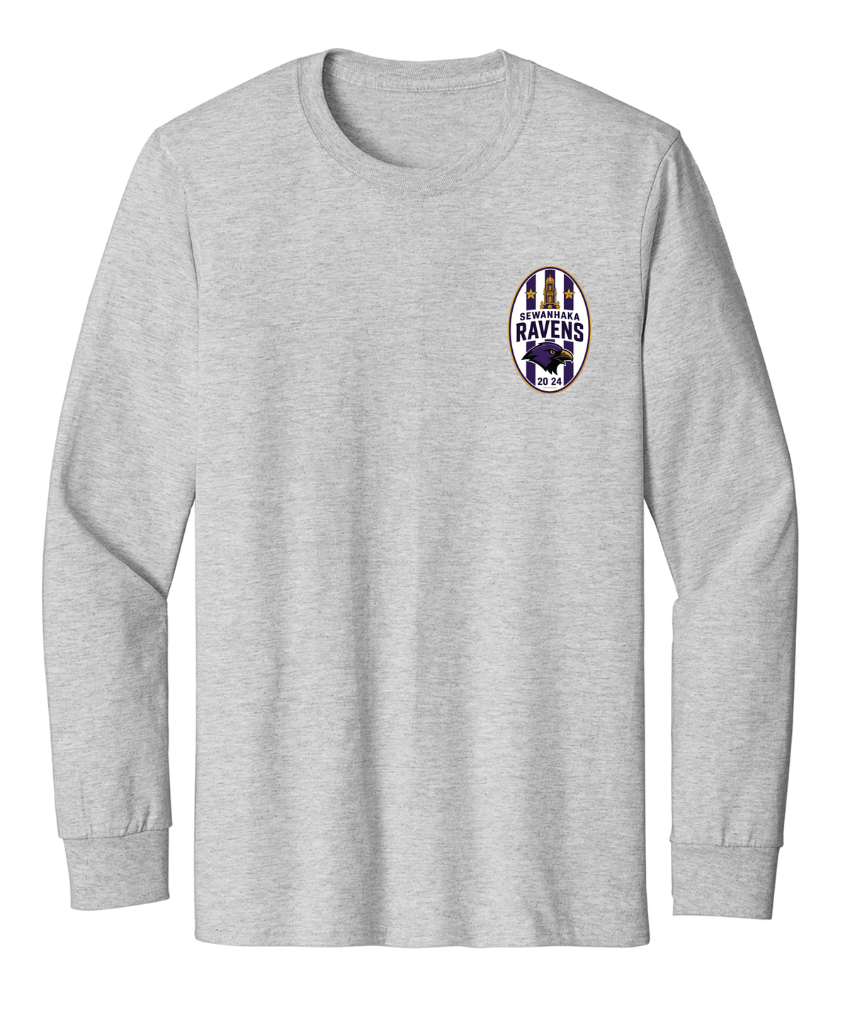 SEWANHAKA RAVENS BOYS SOCCER LONG SLEEVE SHIRT 8400/5400B