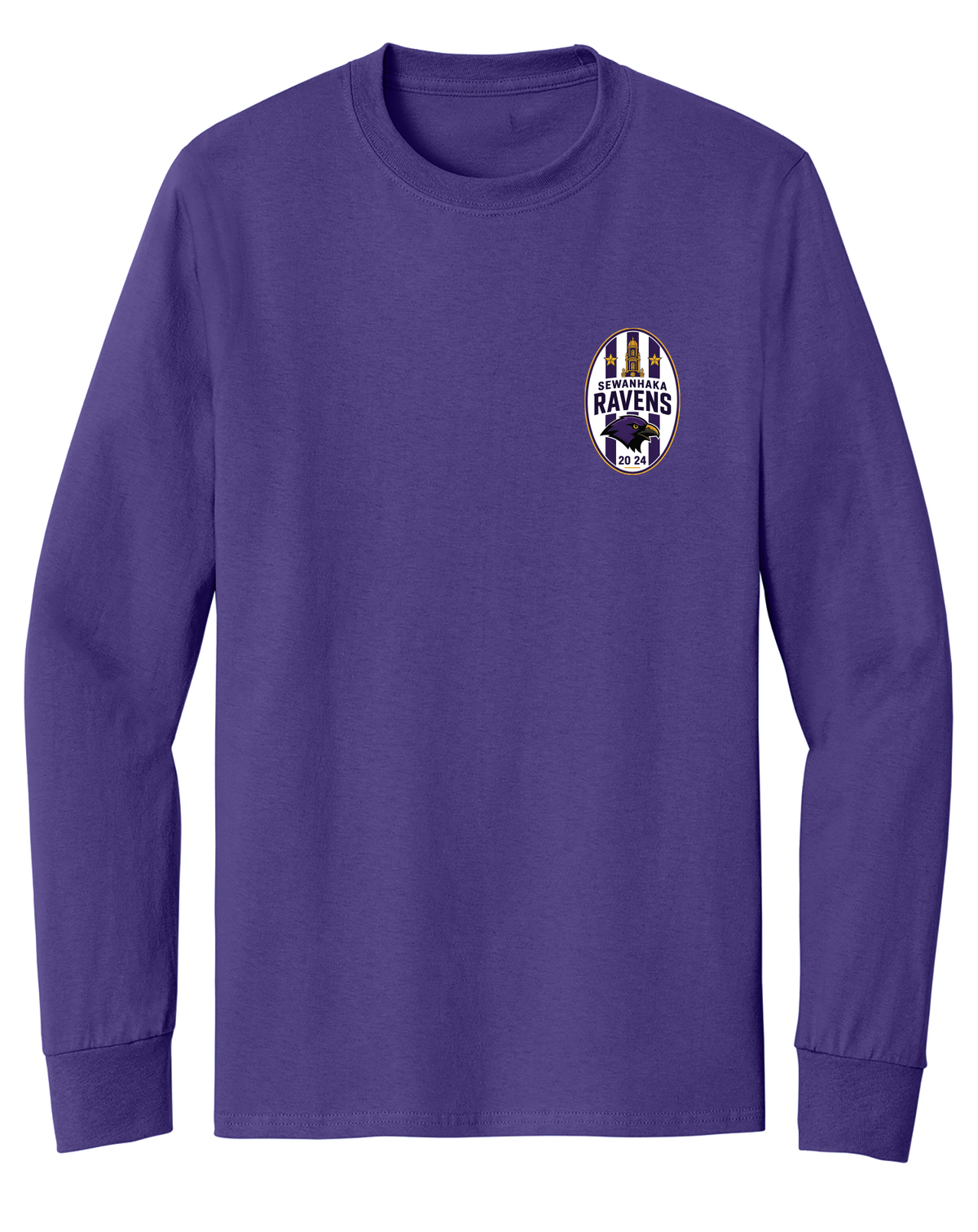 SEWANHAKA RAVENS BOYS SOCCER LONG SLEEVE SHIRT 8400/5400B