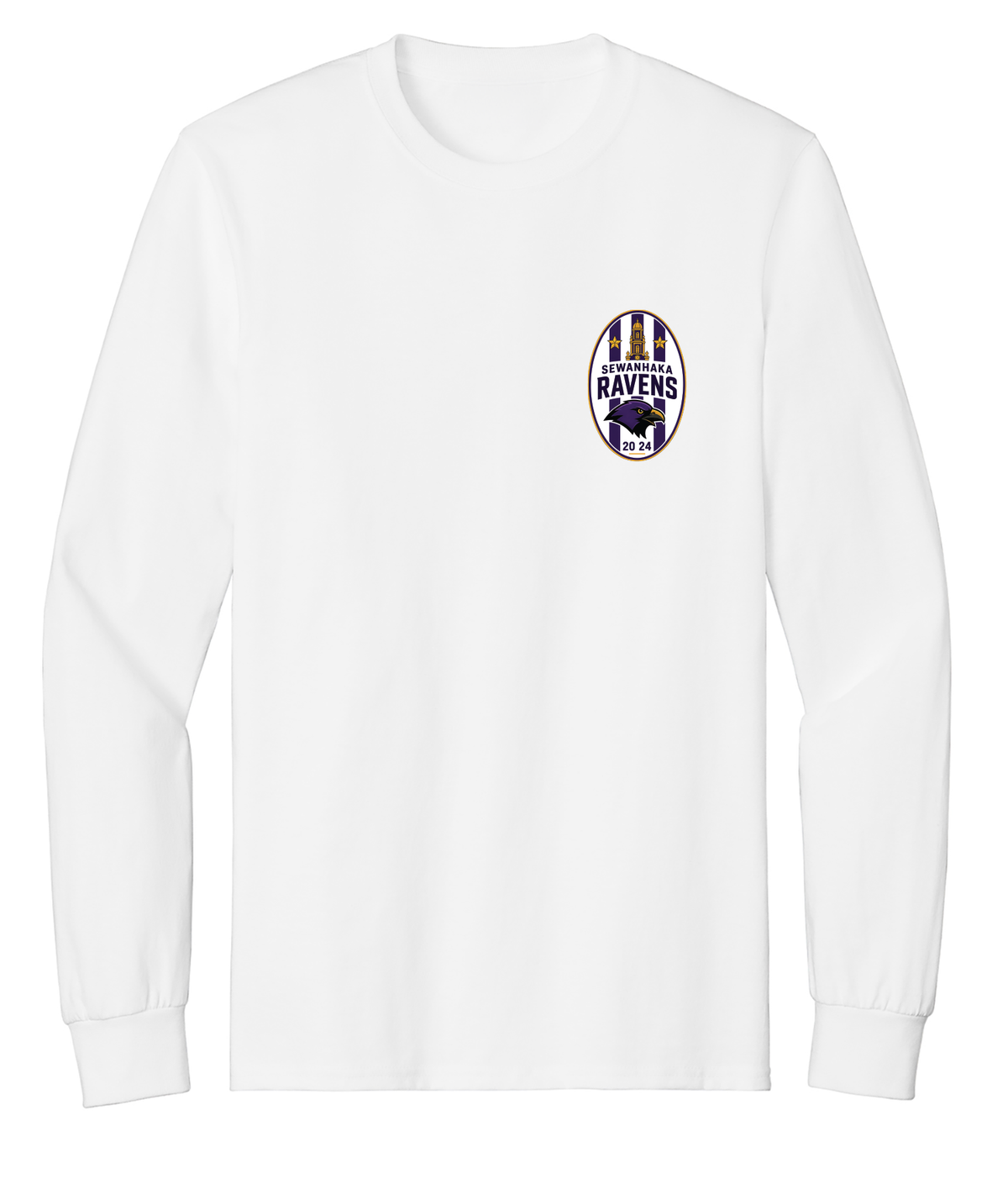 SEWANHAKA RAVENS BOYS SOCCER LONG SLEEVE SHIRT 8400/5400B
