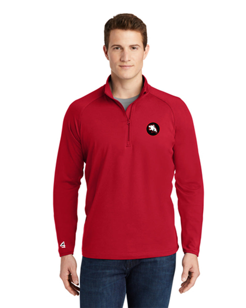 Bobcats Football Touchdown  1/4 Zip