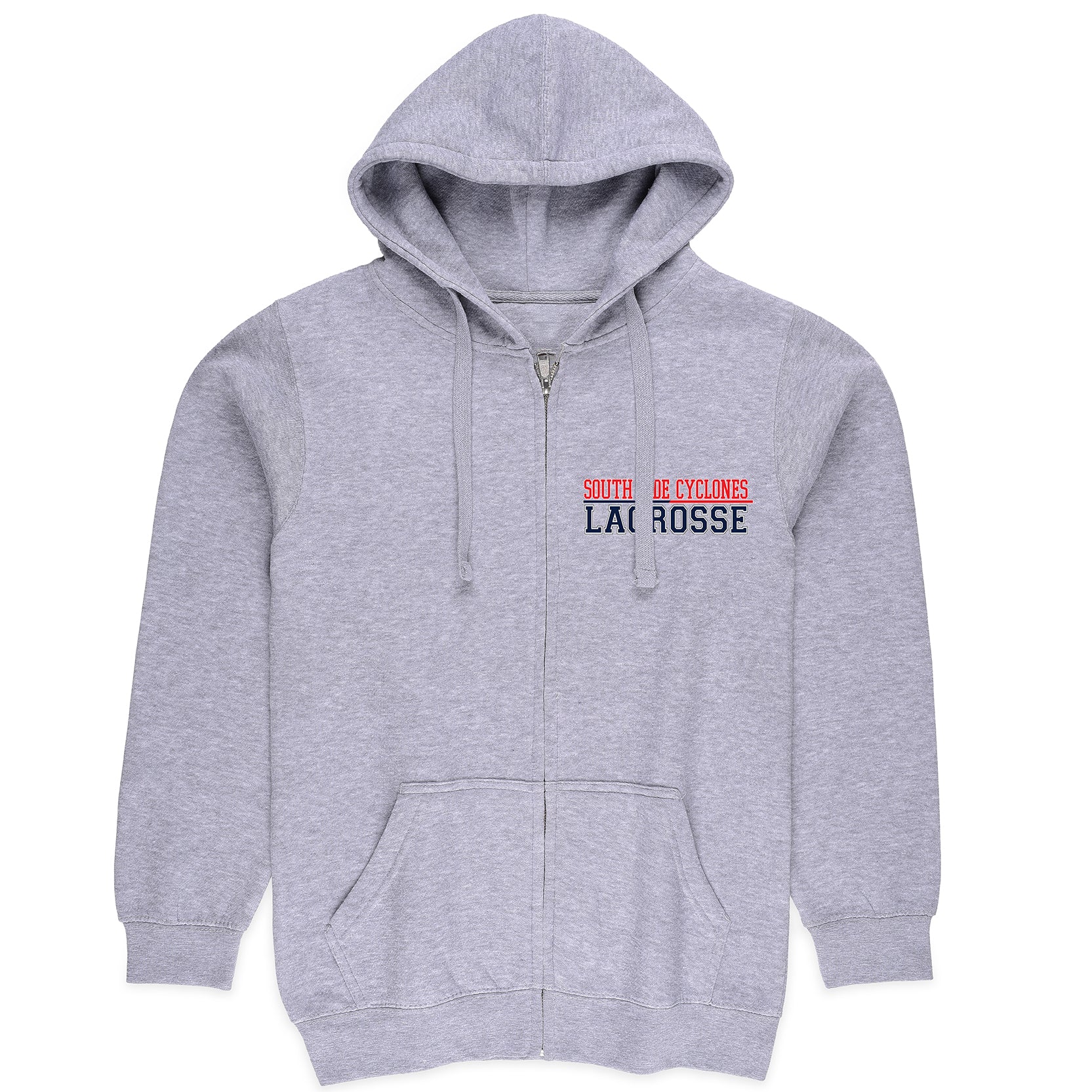 South Side Cyclones Lacrosse Full Zip Hoodie