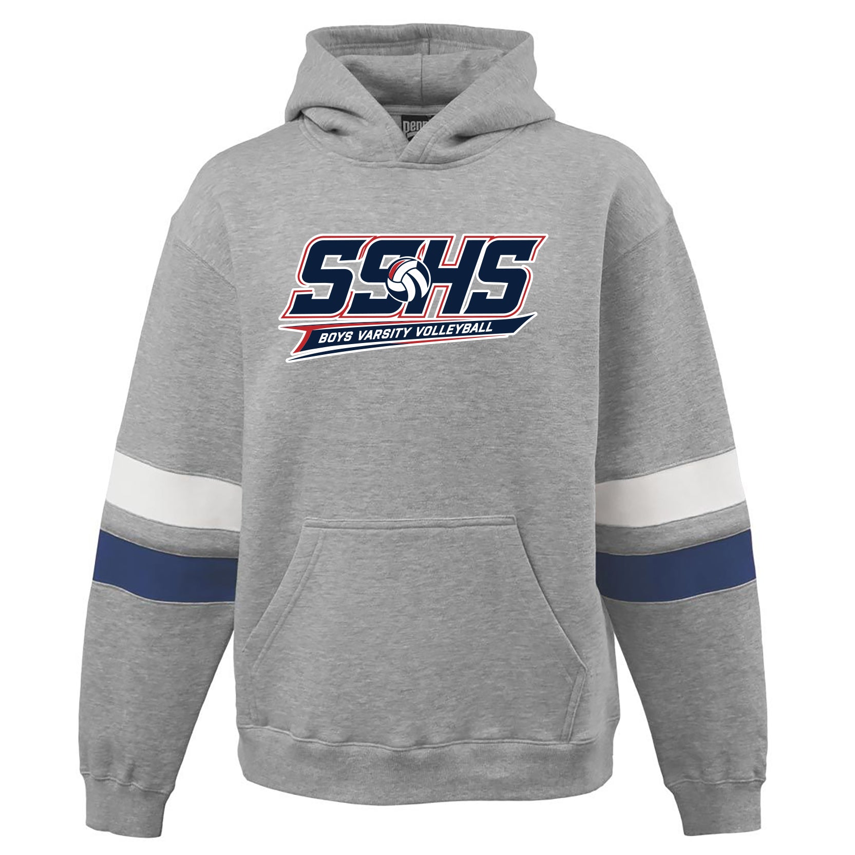 SSHS BOYS VARSITY VOLLEYBALL Pennant Varsity Hoodie