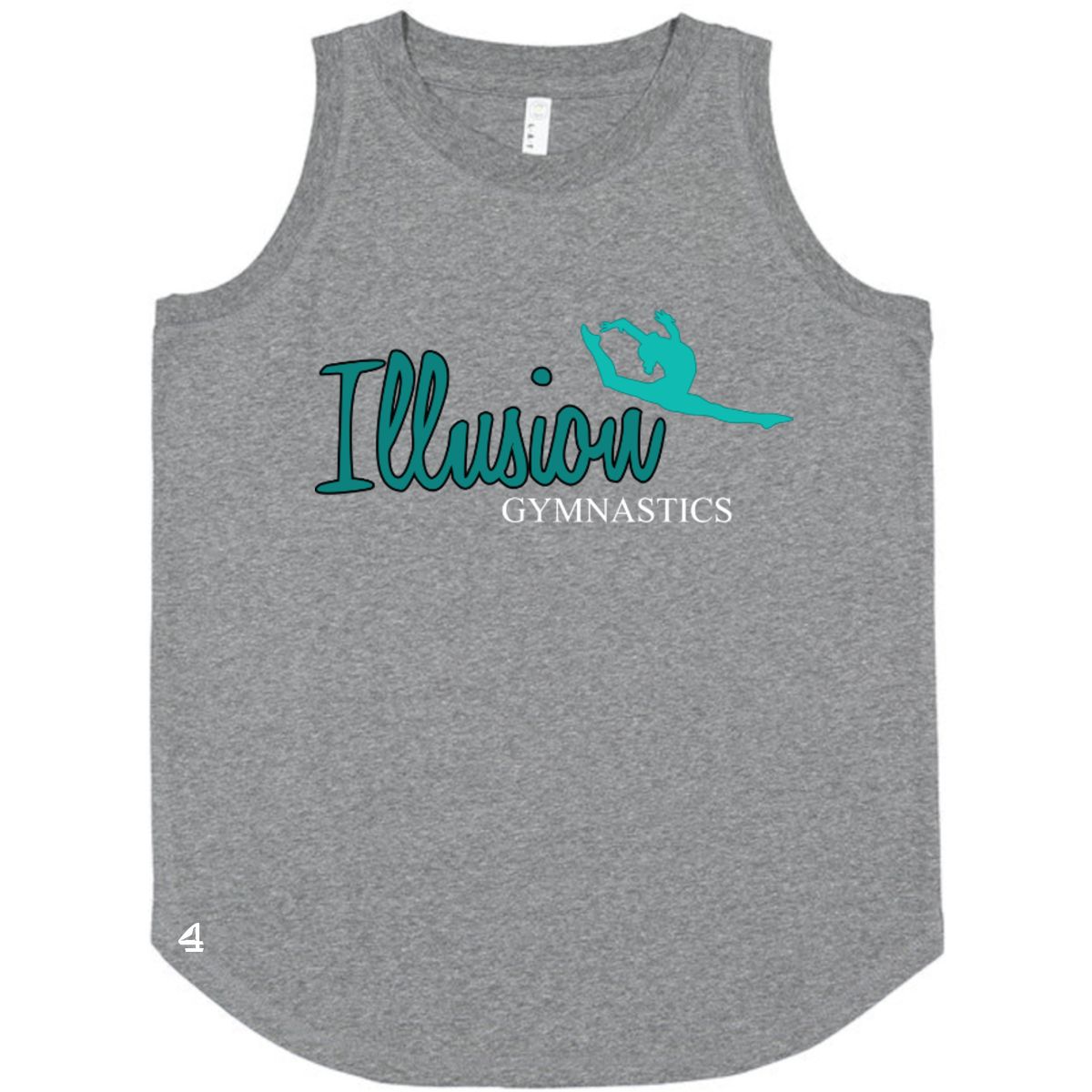 Illusion Gymnastics Relaxed Tank
