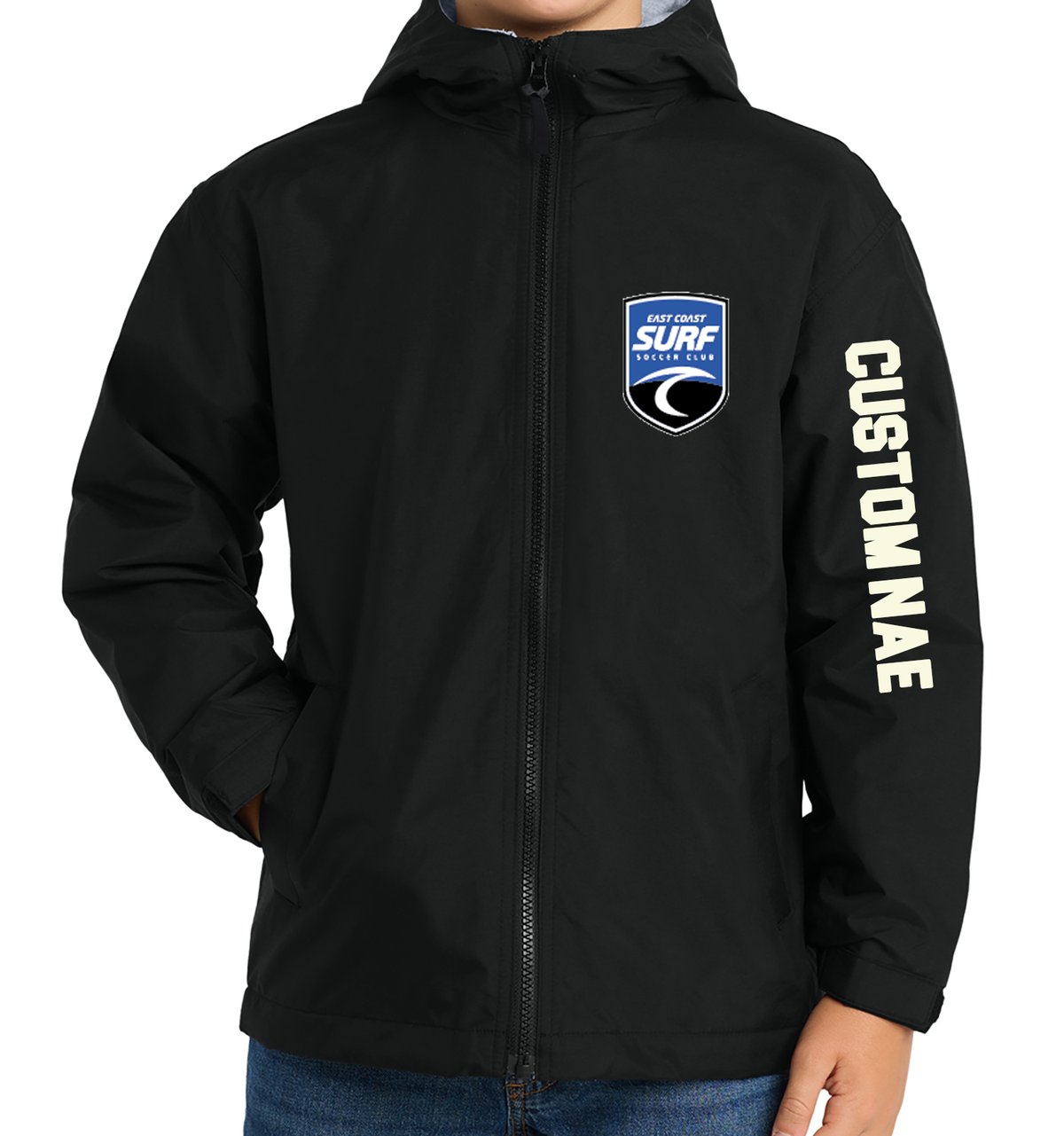 East Coast Surf Soccer Club YOUTH Jacket