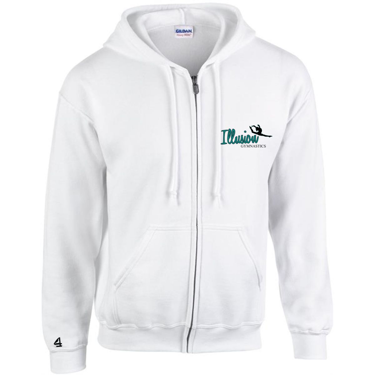 Adult Heavy Blend Full-Zip Hood