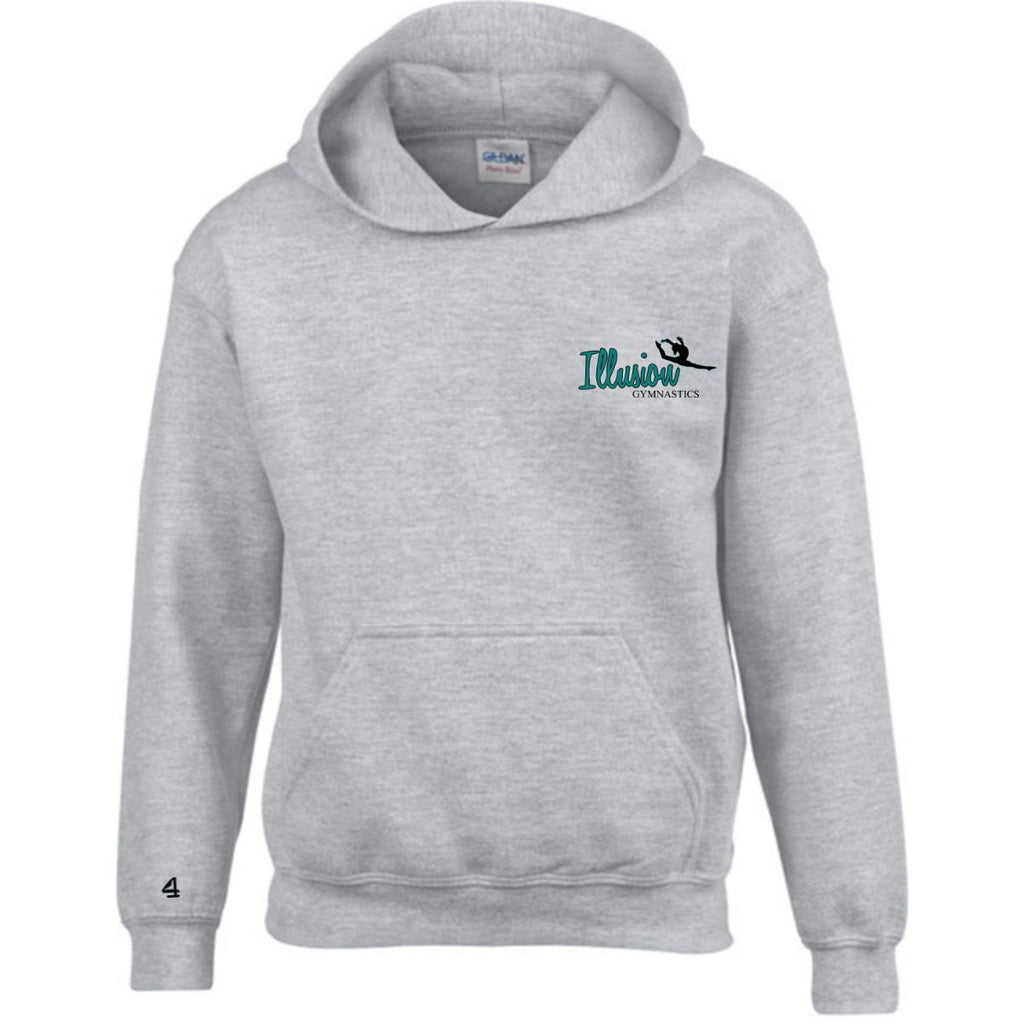 Illusion Gymnastics Youth Hooded Sweatshirt