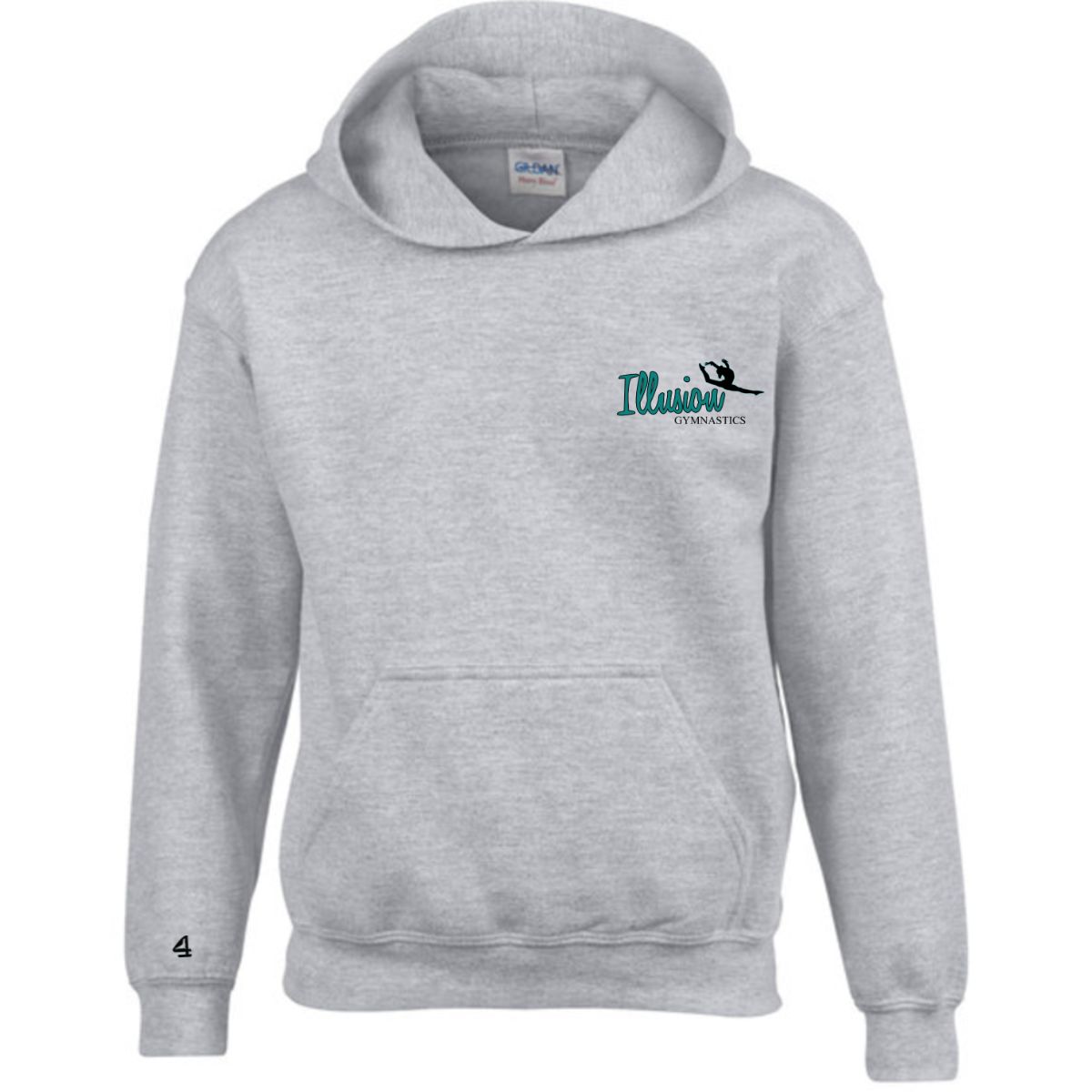 Illusion Gymnastics Youth Hooded Sweatshirt