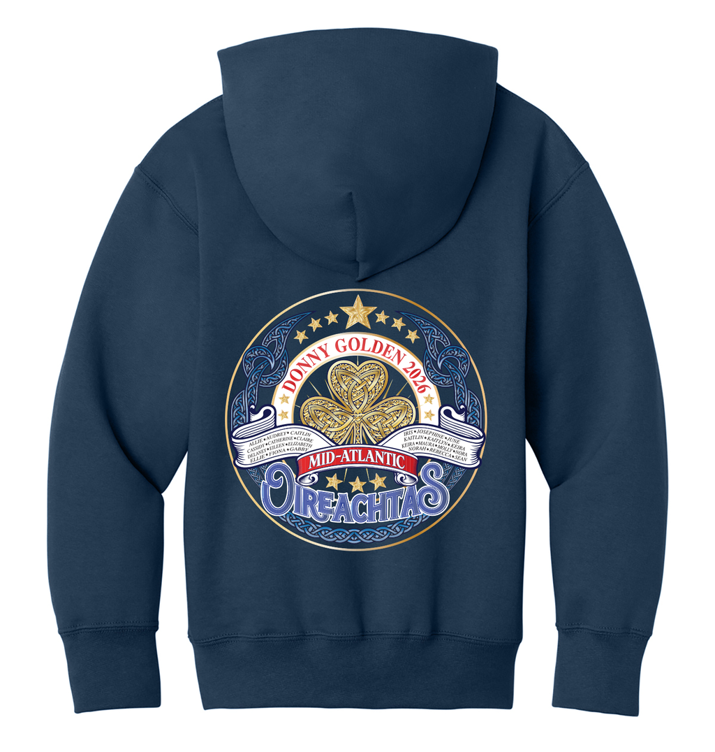 LIMITED  TIME DONNY GOLDEN FULL ZIP YOUTH HOODIE PCZ8YZH