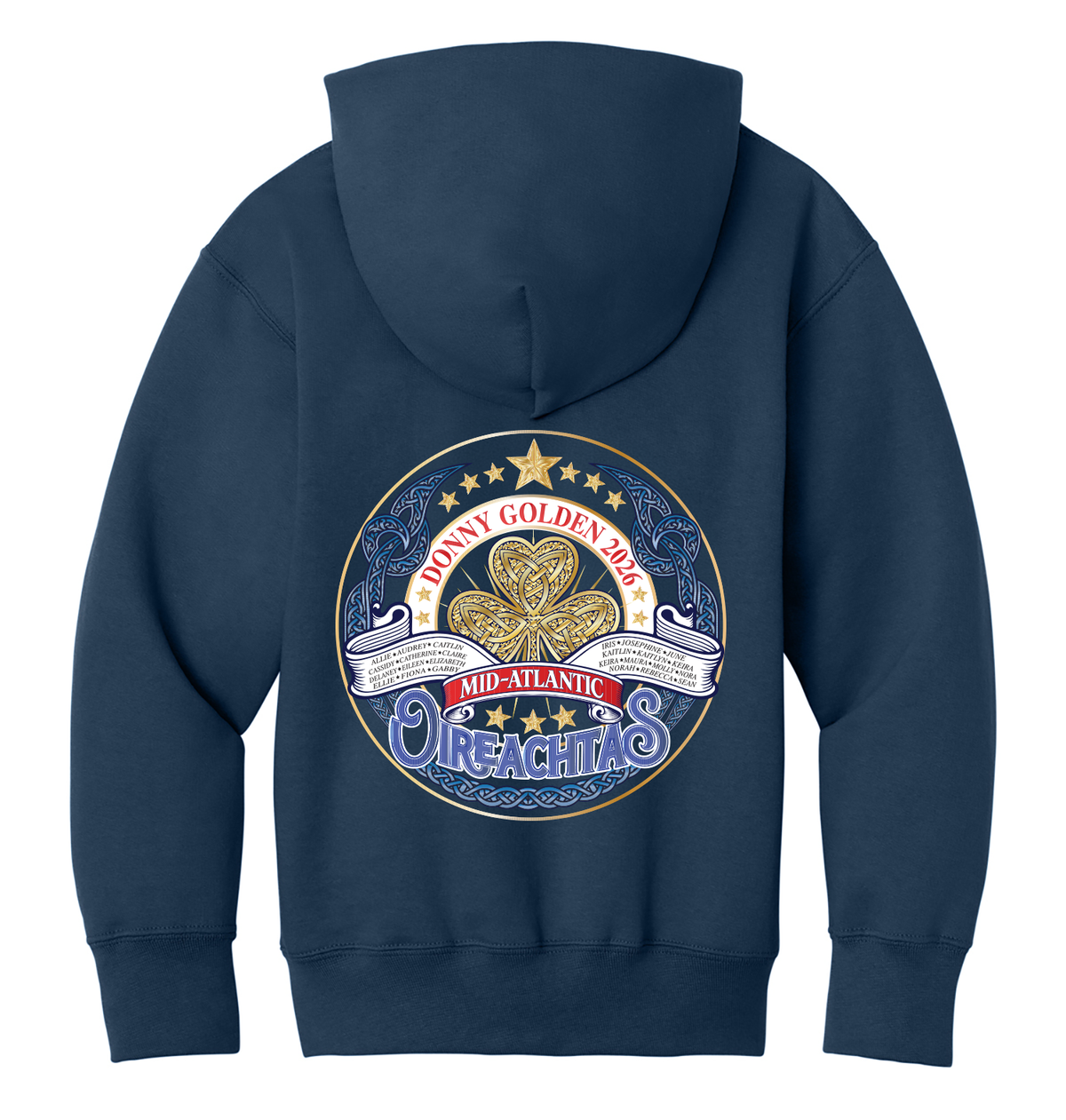 LIMITED  TIME DONNY GOLDEN FULL ZIP YOUTH HOODIE PCZ8YZH