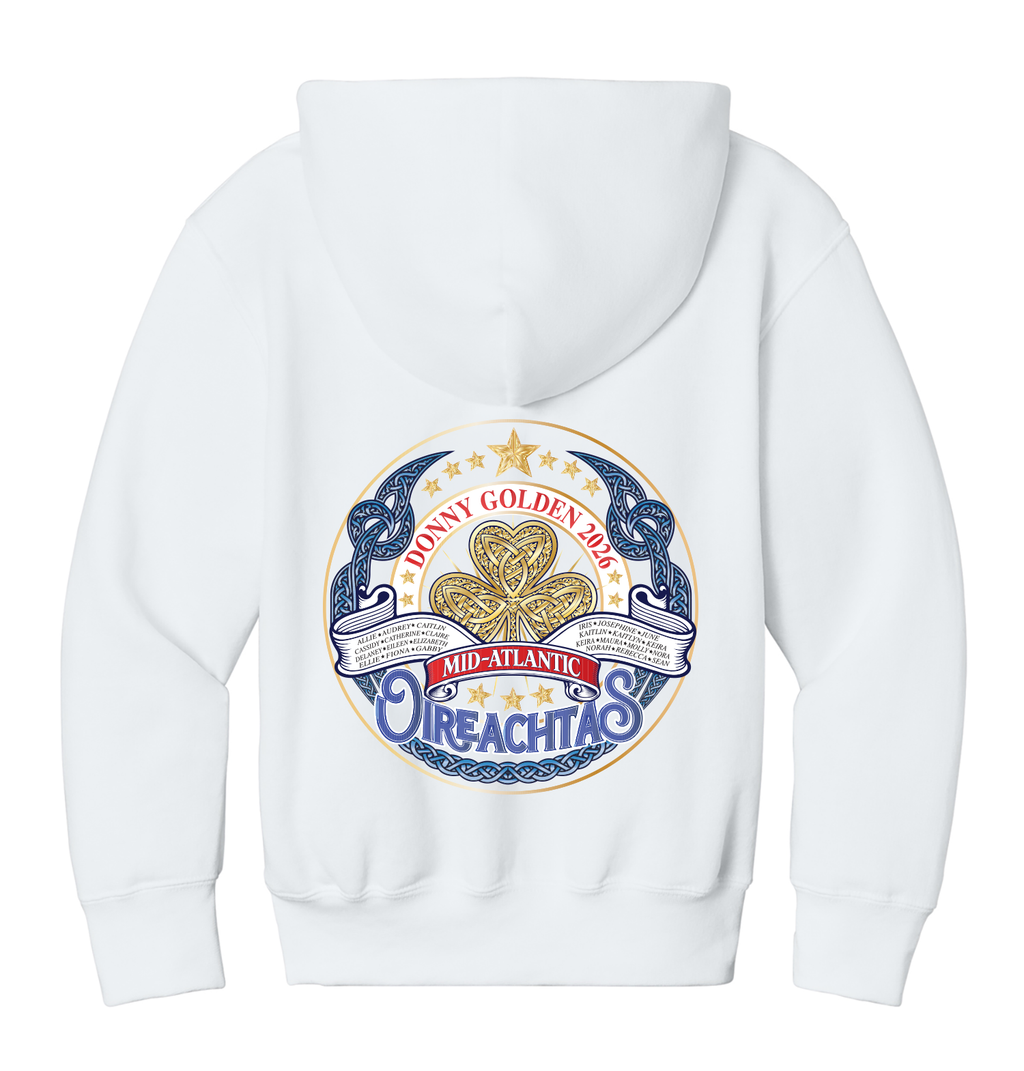 LIMITED  TIME DONNY GOLDEN FULL ZIP YOUTH HOODIE PCZ8YZH