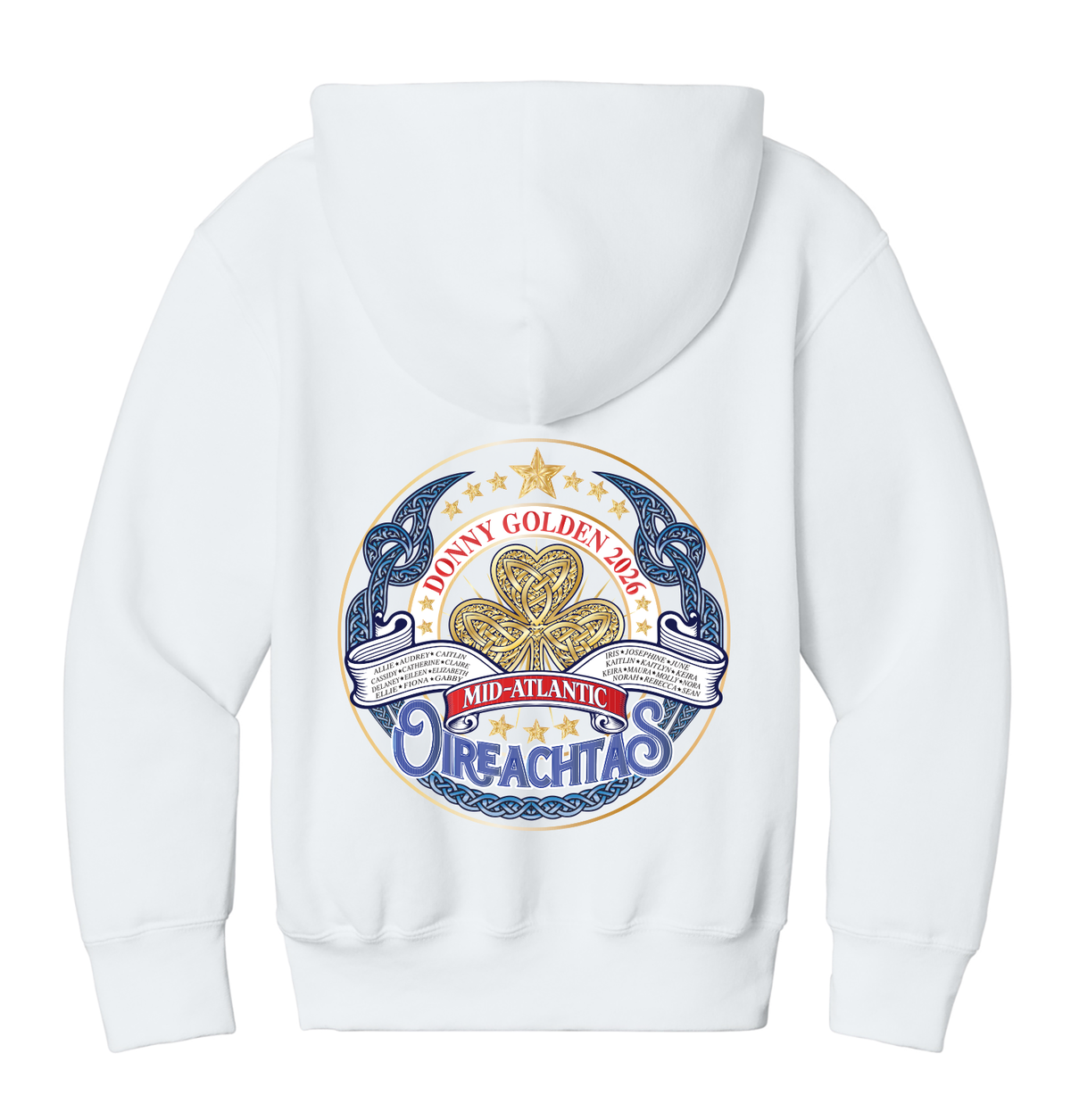LIMITED  TIME DONNY GOLDEN FULL ZIP YOUTH HOODIE PCZ8YZH