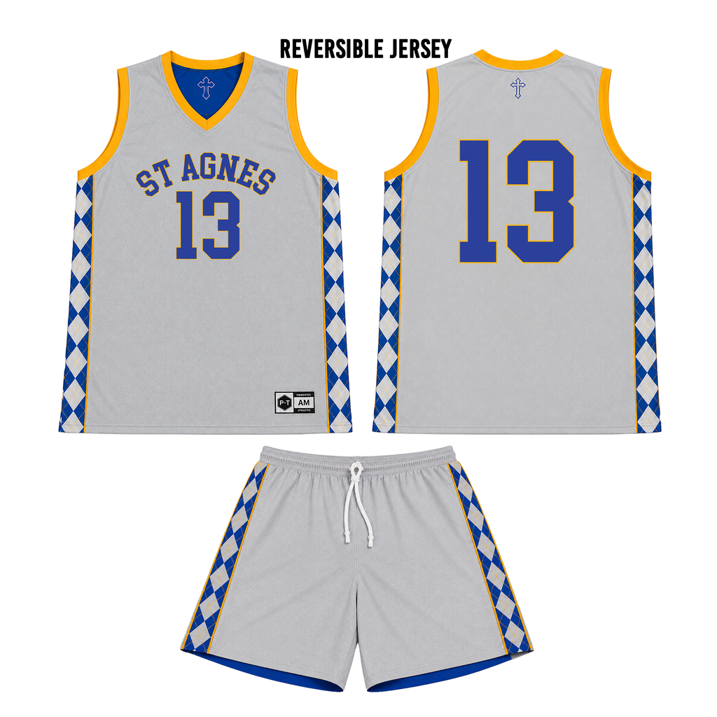 ST AGNES BASKETBALL BOYS REVERSIBLE UNIFORM