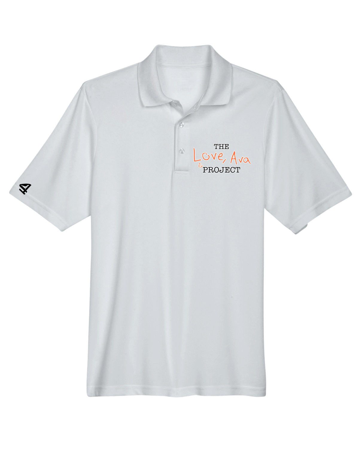 Love Ava Embroidered Polo