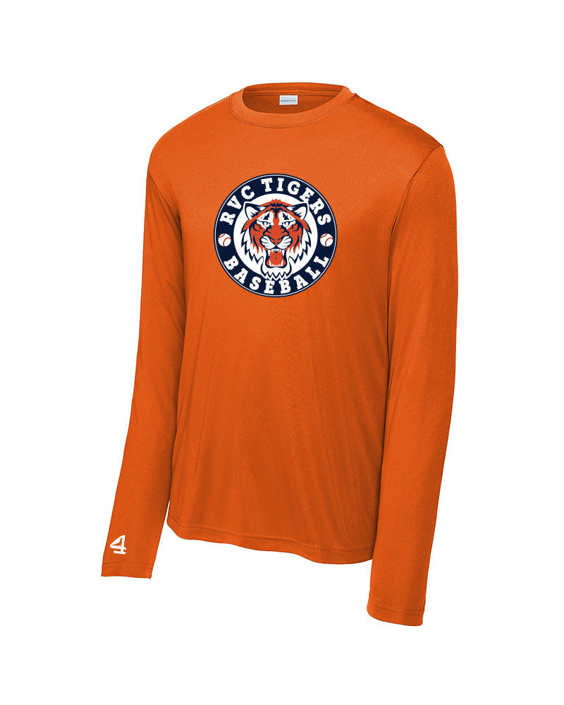 RVC Tigers Baseball Long Sleeve Performance Tee