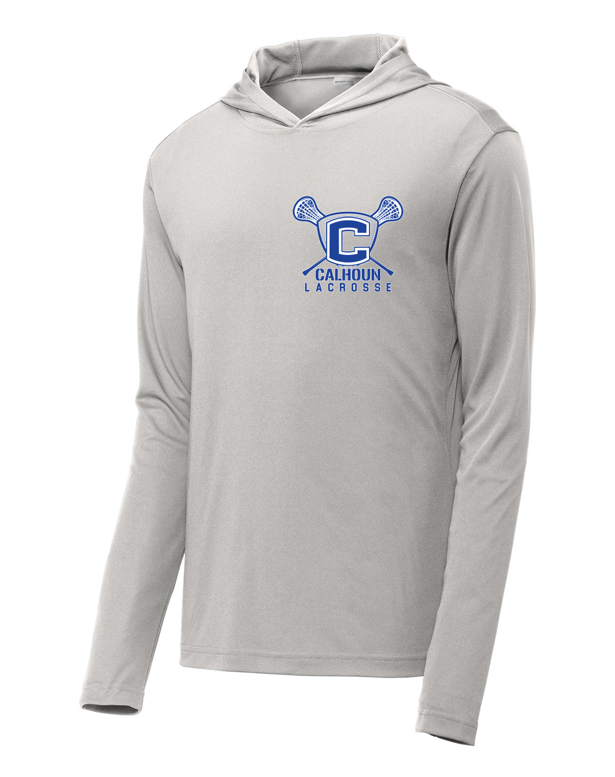 CALHOUN LACROSSE PERFORMANCE HOODED LONG SLEEVE SHIRT
