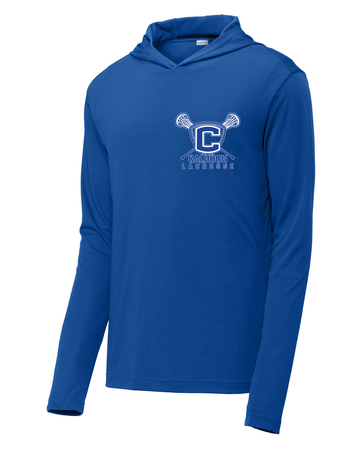 CALHOUN LACROSSE PERFORMANCE HOODED LONG SLEEVE SHIRT