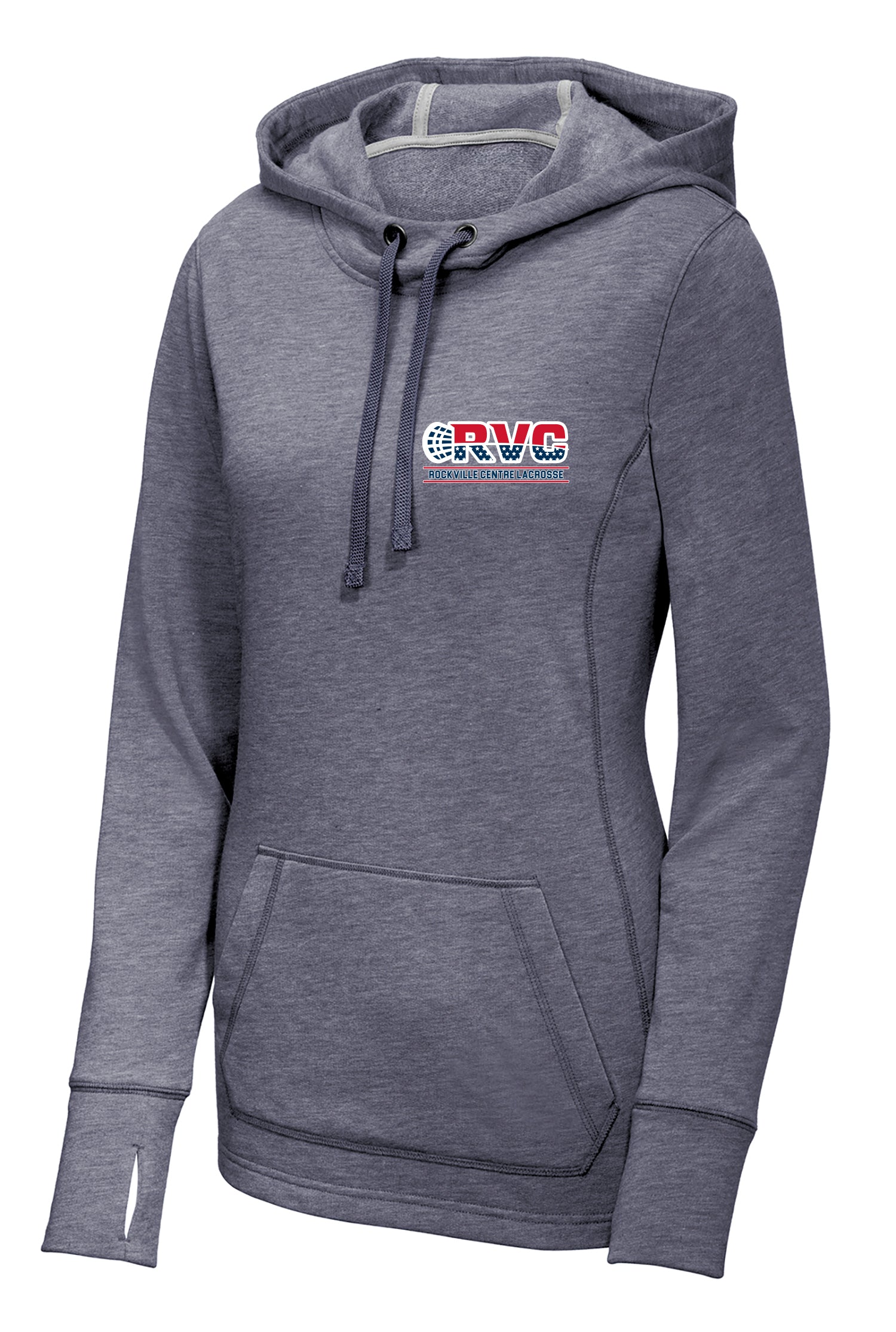 RVC LACROSSSE Womens Tri-blend Hoodie