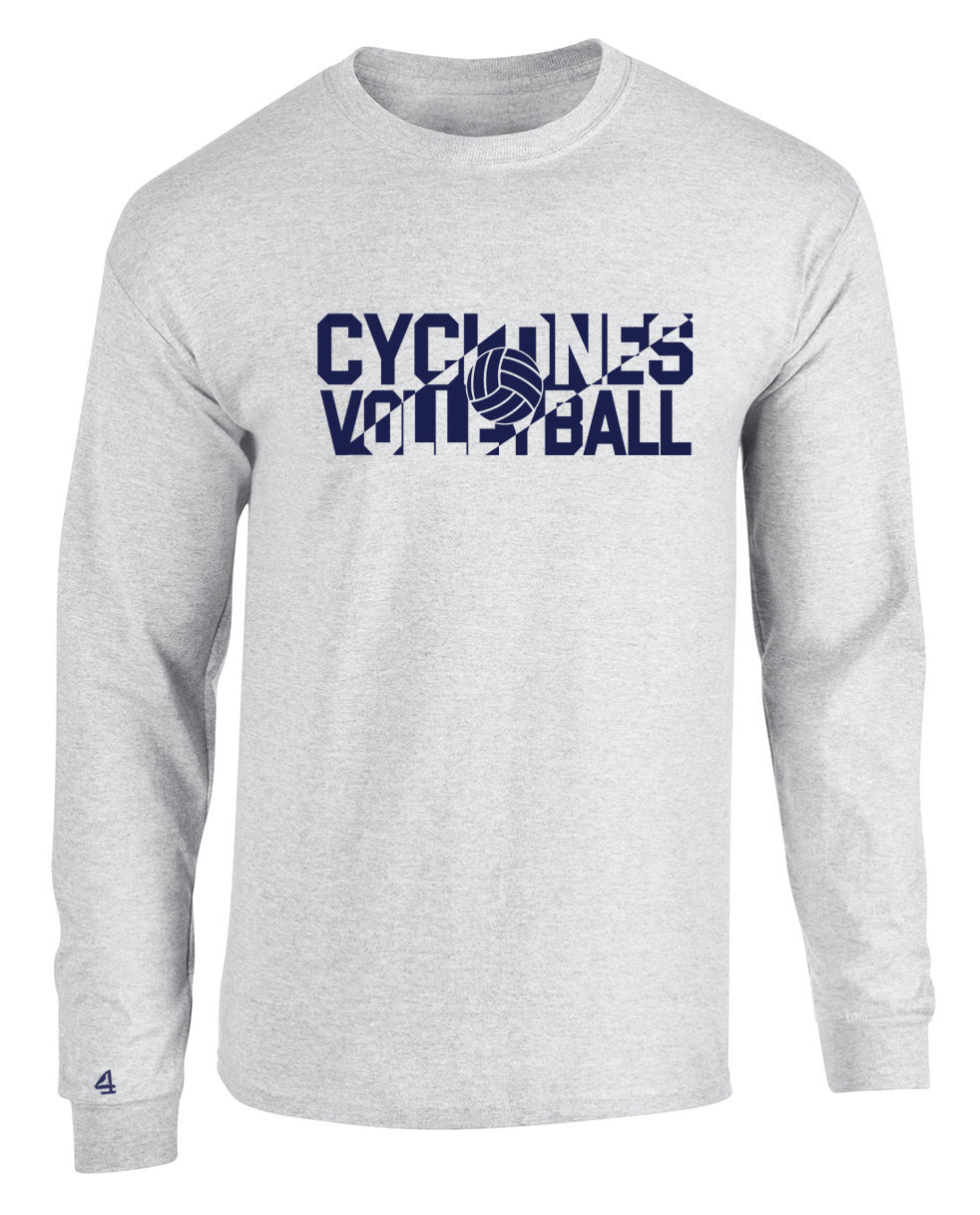 SOUTH SIDE CYCLONES VOLLEYBALL LS Tshirt