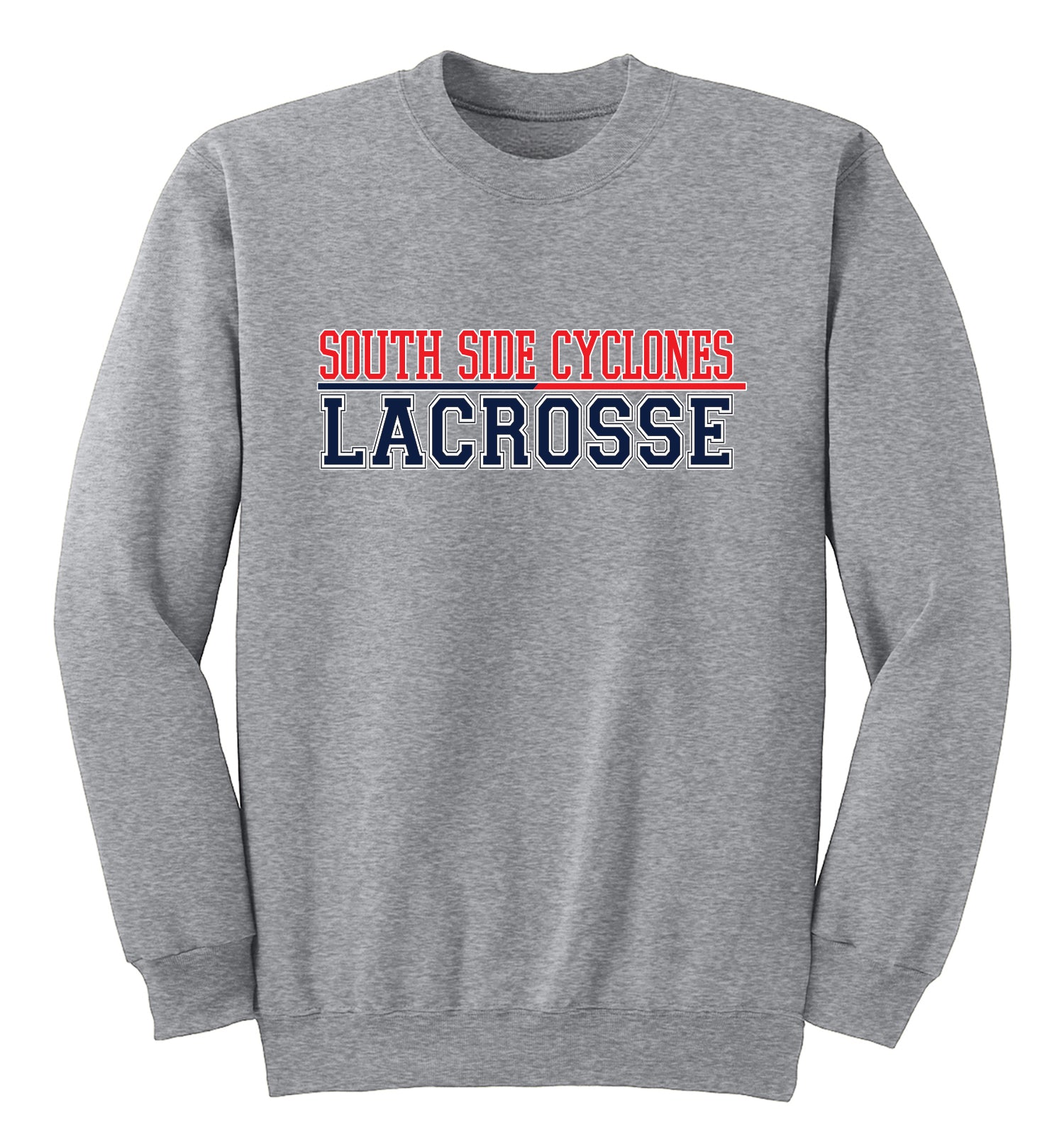 South Side Cyclones Lacrosse Crewneck