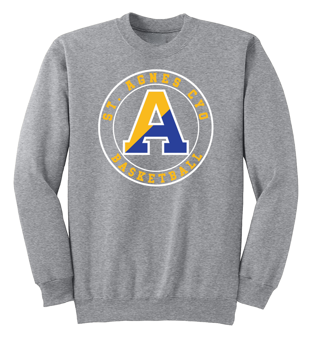 ST AGNES BASKETBALL crewneck sweater