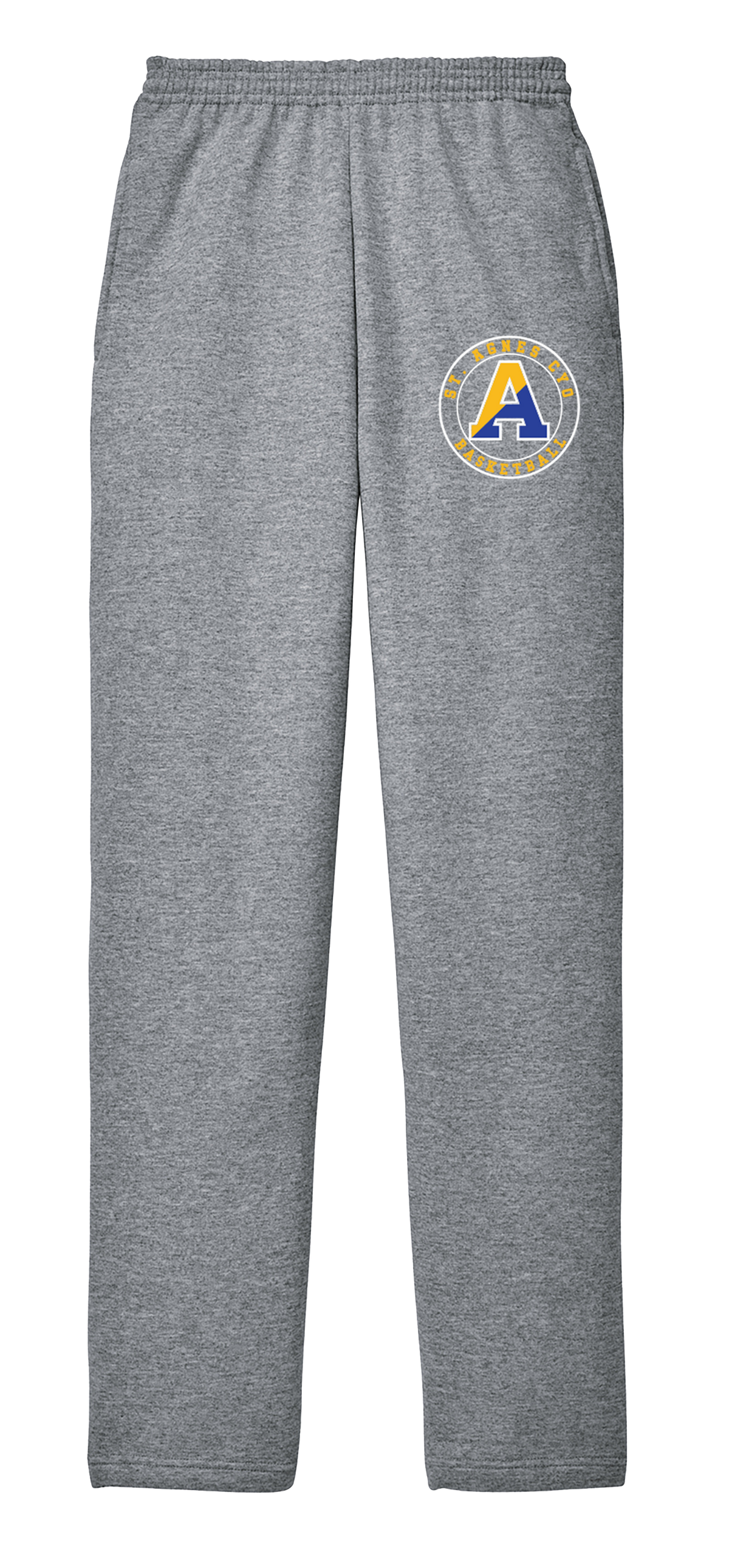 ST AGNES BASKETBALL Open Bottom Sweatpants
