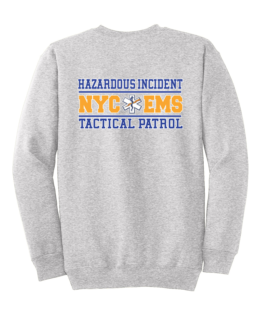 NYC HAZARD INCIDENT TACTICAL PATROL CREWNECK