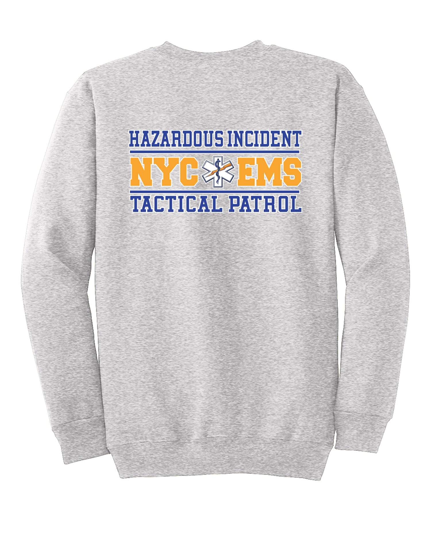 NYC HAZARD INCIDENT TACTICAL PATROL CREWNECK