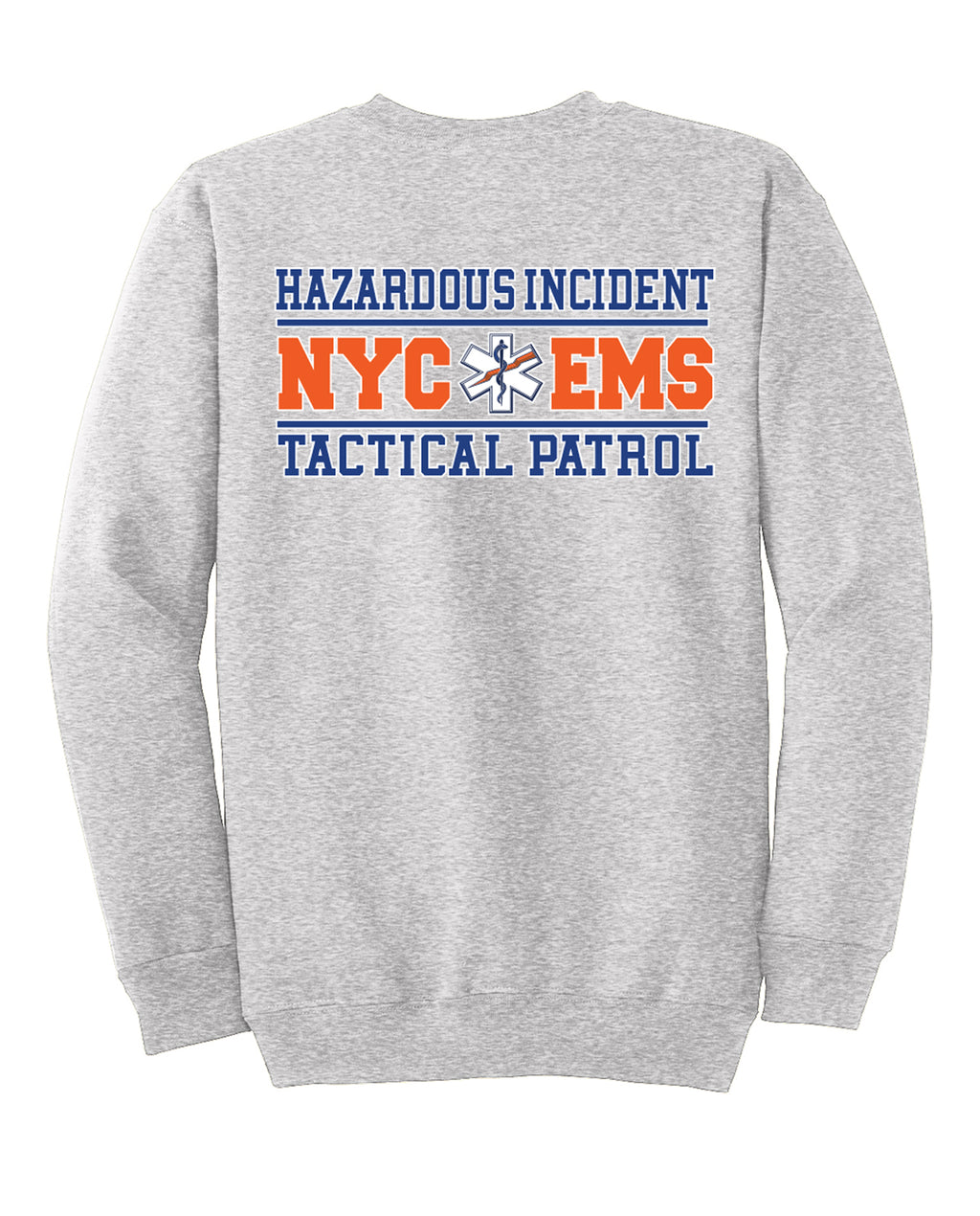 NYC HAZARD INCIDENT TACTICAL PATROL CREWNECK